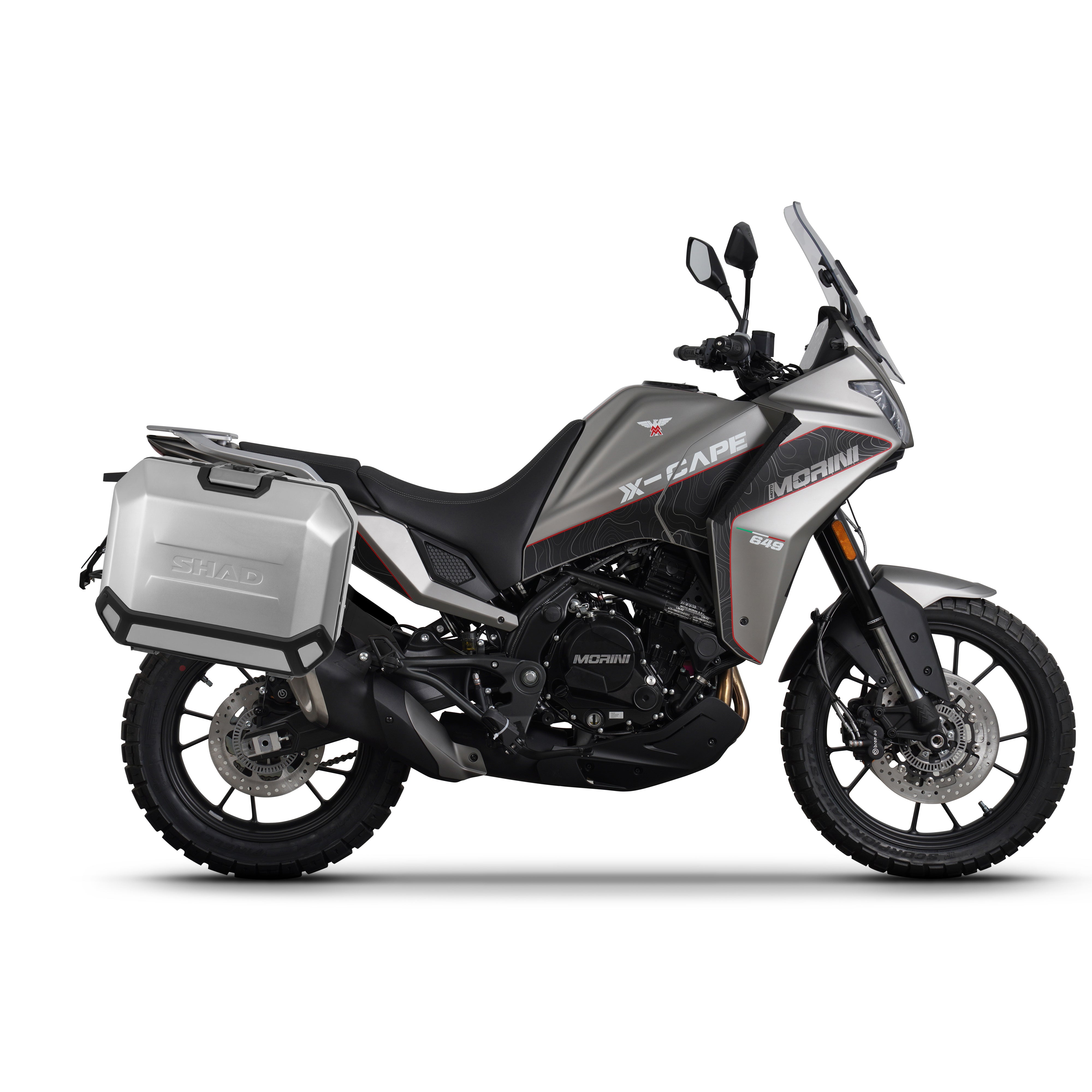 4P sistemos šoninio krepšio tvirtinimo rinkinys MOTO MORINI X-CAPE 649