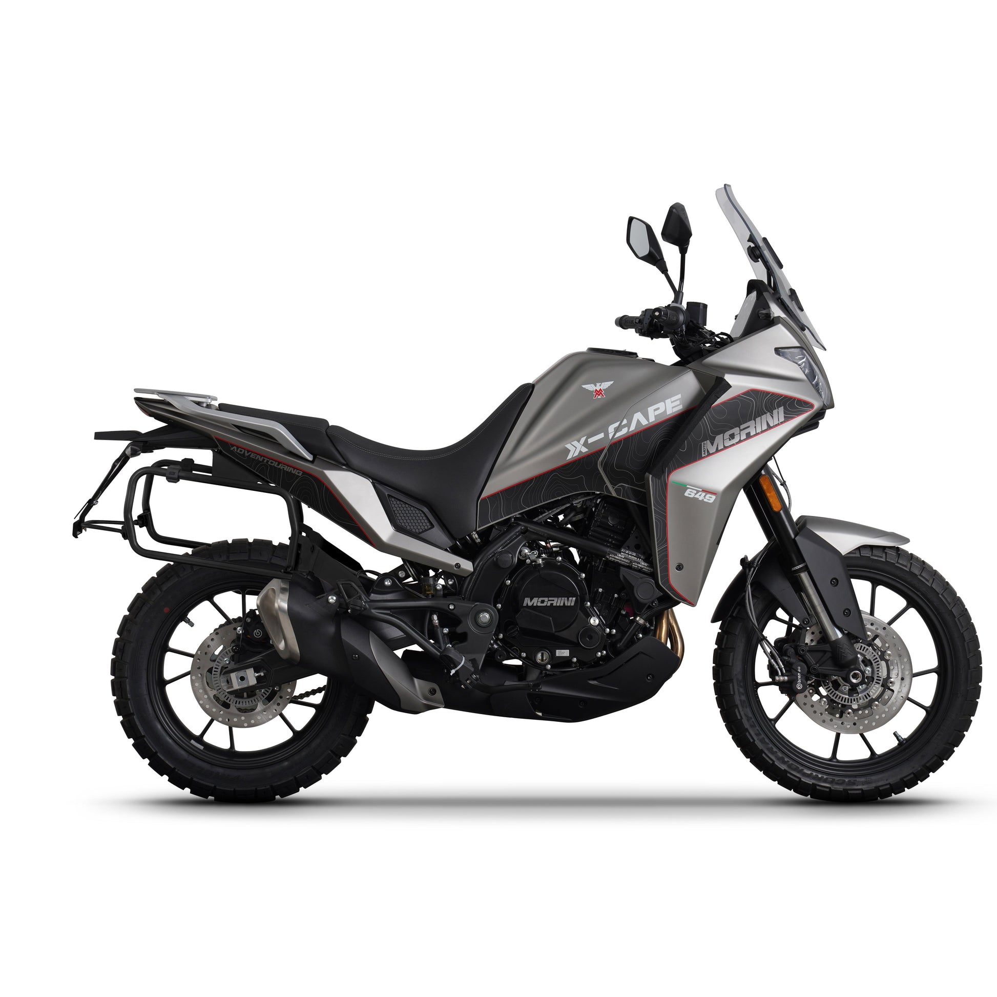 4P sistemos šoninio krepšio tvirtinimo rinkinys MOTO MORINI X-CAPE 649