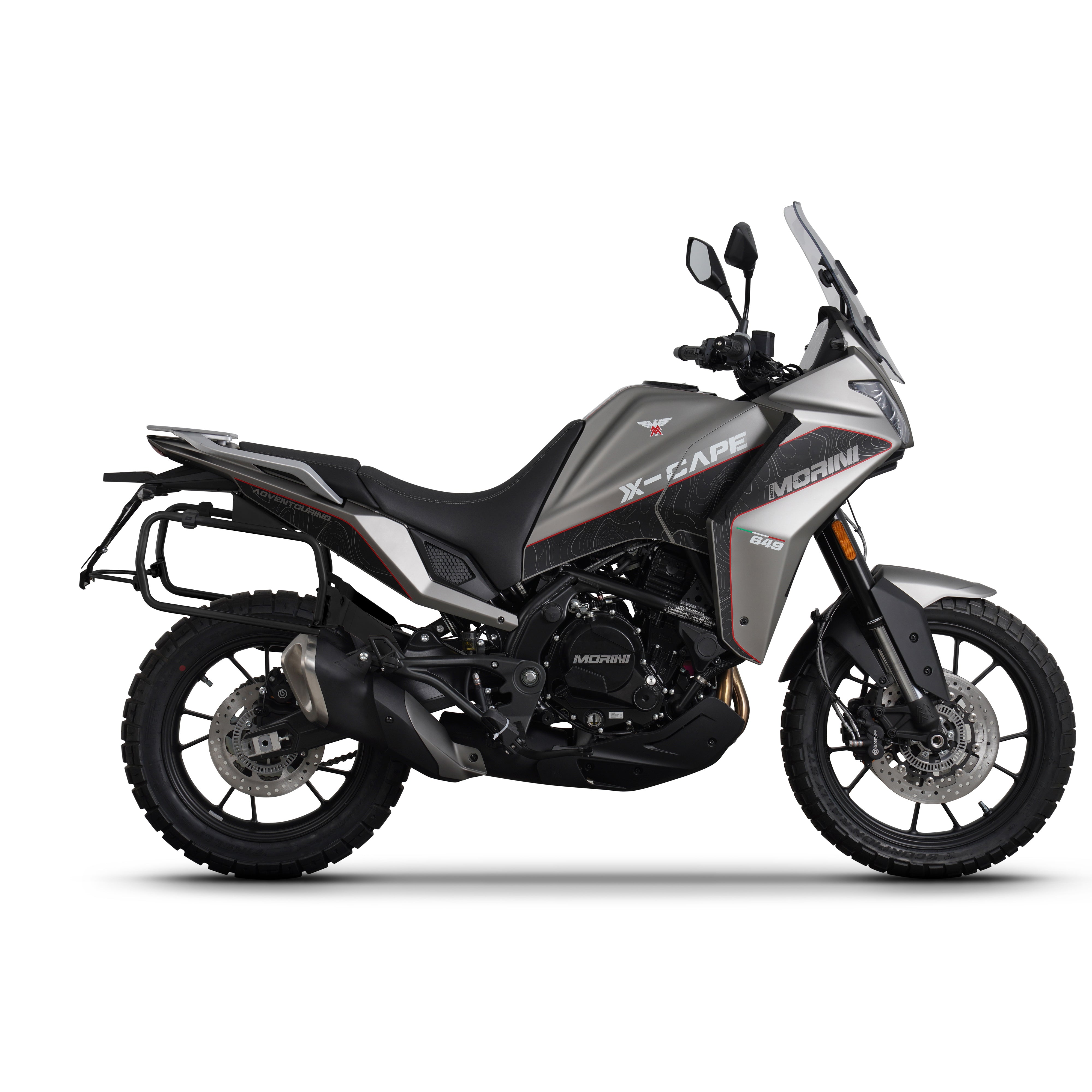 4P sistemos šoninio krepšio tvirtinimo rinkinys MOTO MORINI X-CAPE 649