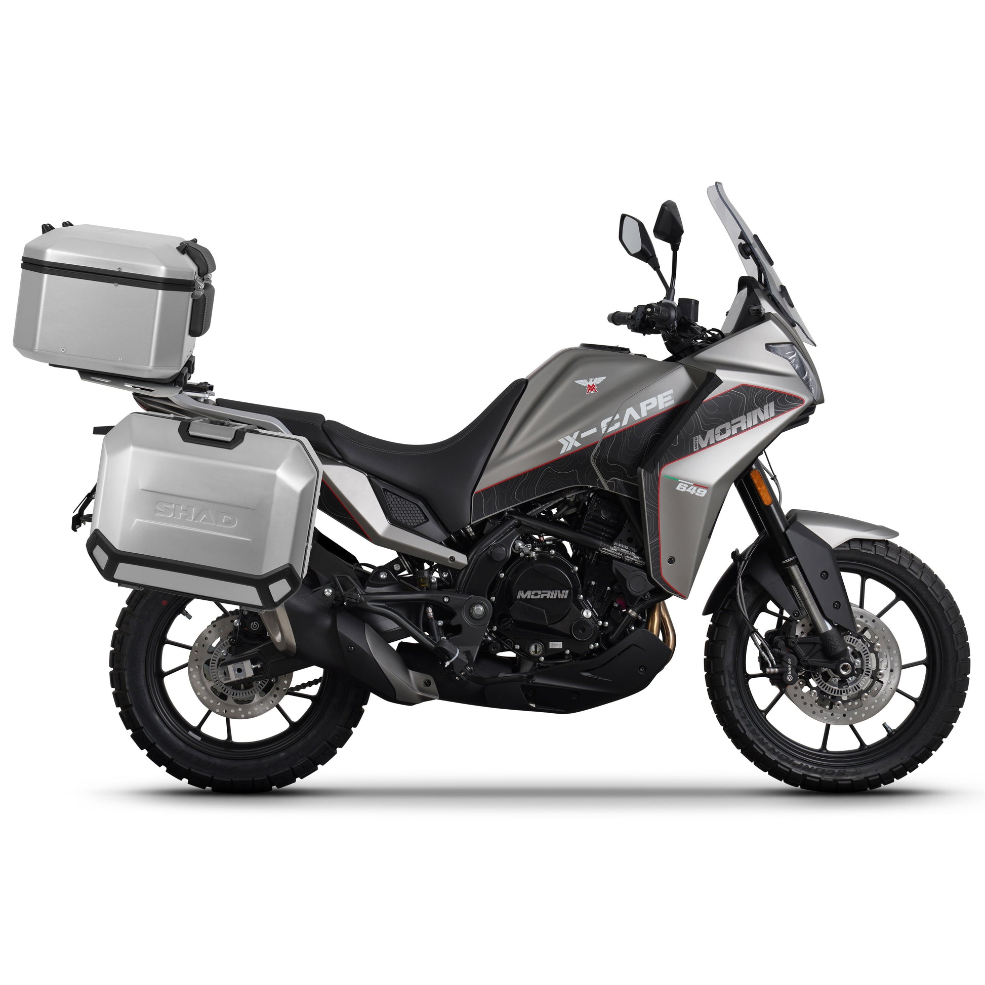 4P sistemos šoninio krepšio tvirtinimo rinkinys MOTO MORINI X-CAPE 649