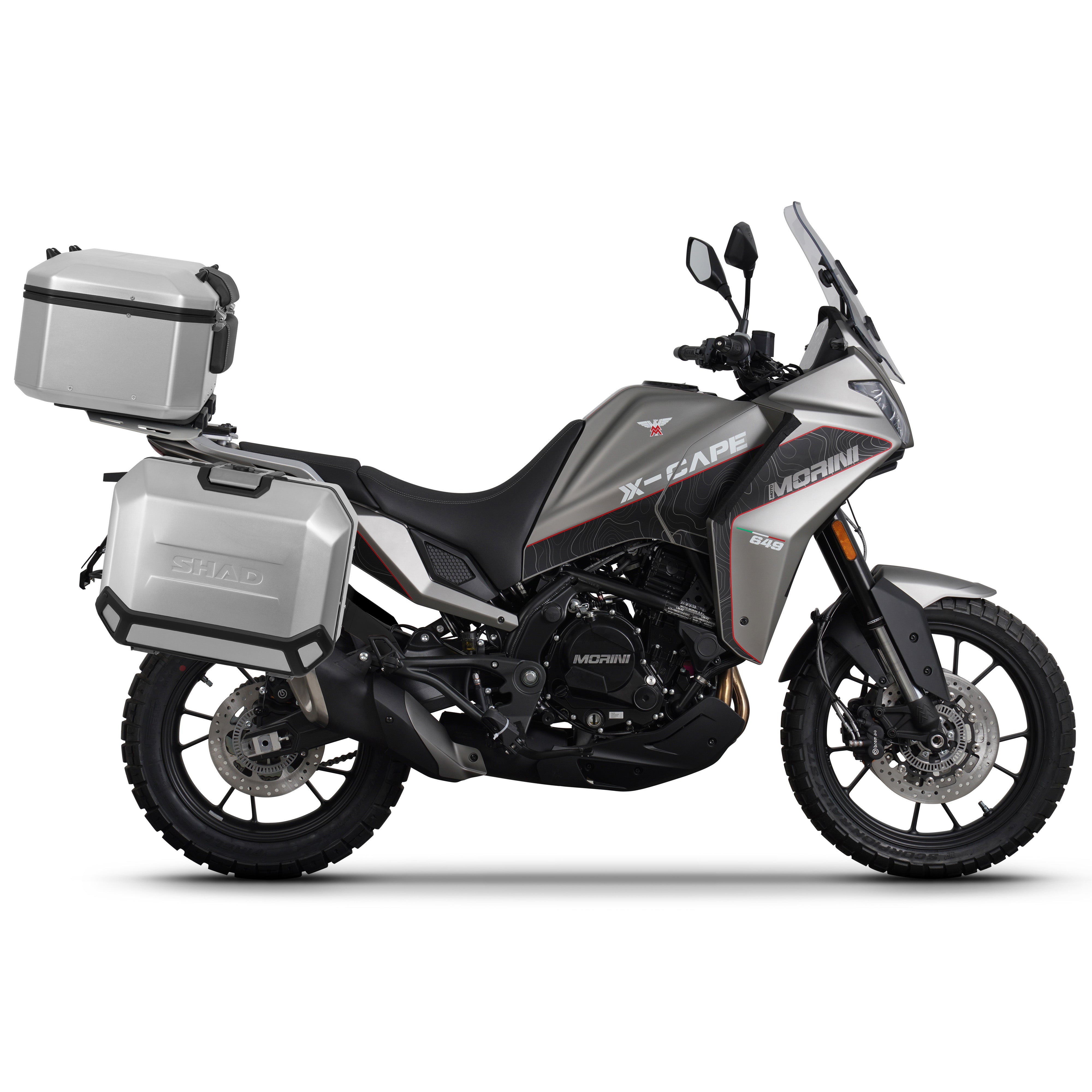 4P sistemos šoninio krepšio tvirtinimo rinkinys MOTO MORINI X-CAPE 649