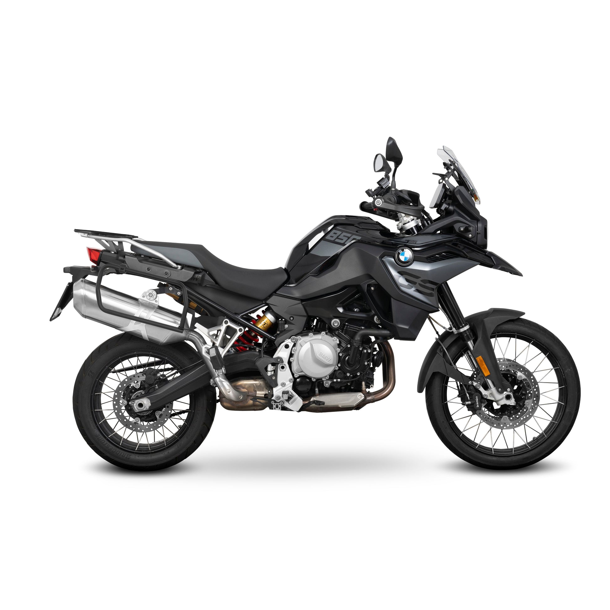 4P sistemos šoninio krepšio tvirtinimo rinkinys BMW F750GS/F800GS/F850GS/ADVENTURE/F900GS ADVENTURE