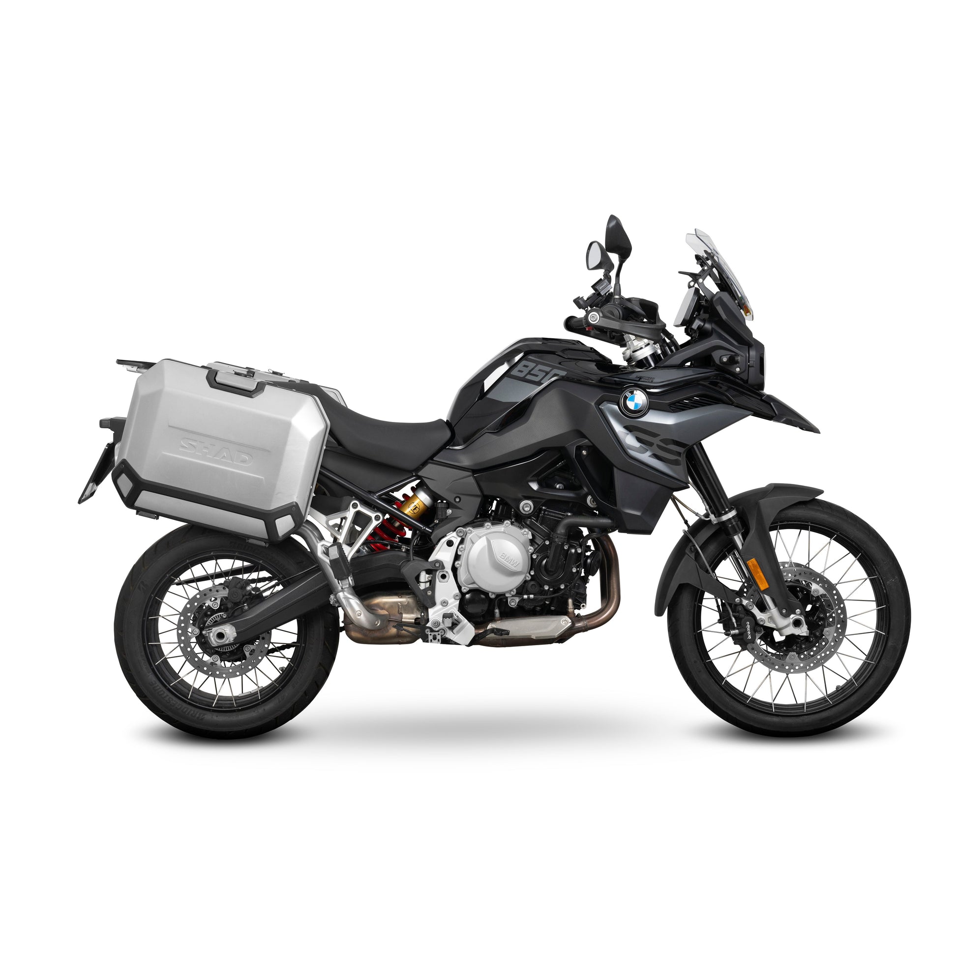 4P sistemos šoninio krepšio tvirtinimo rinkinys BMW F750GS/F800GS/F850GS/ADVENTURE/F900GS ADVENTURE