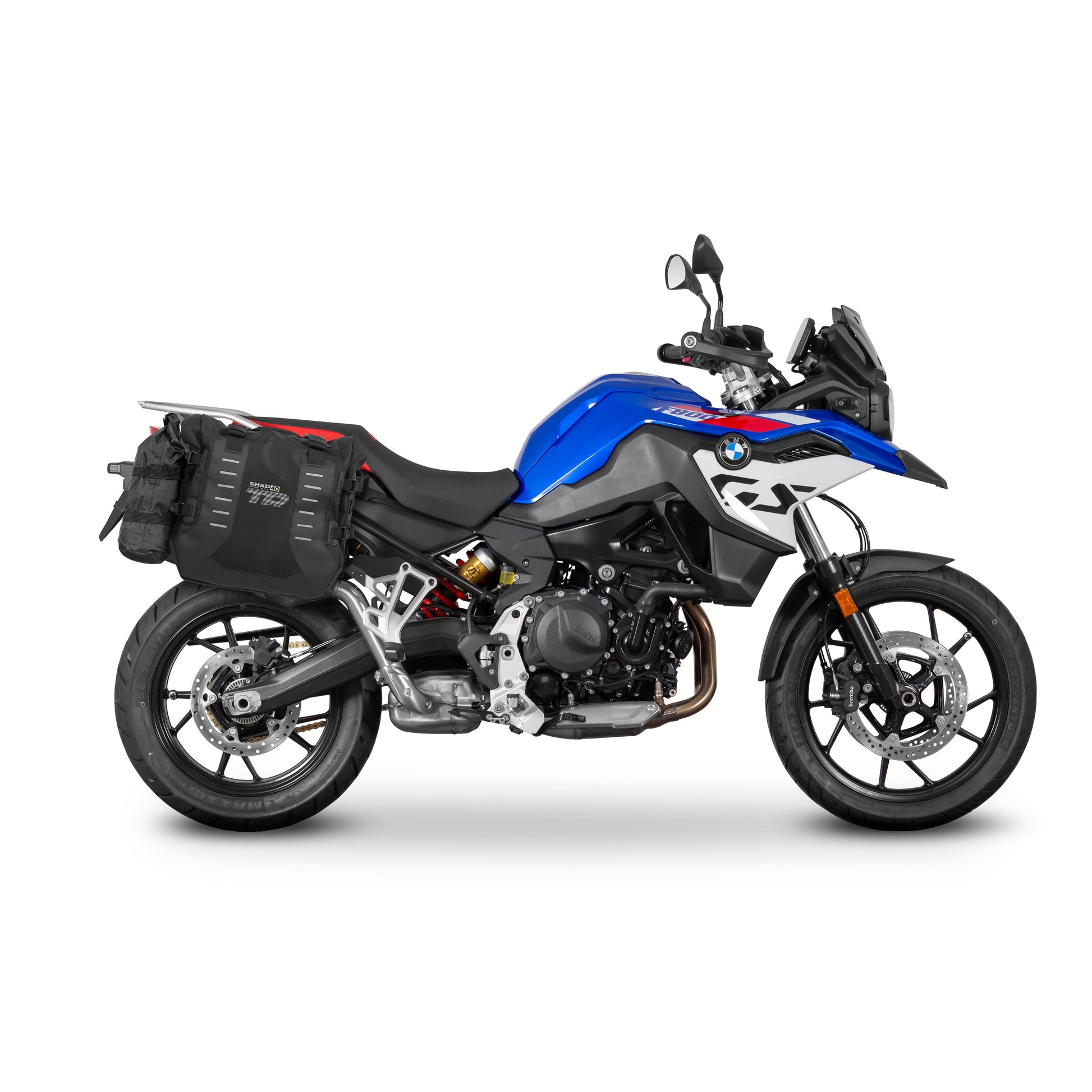4P sistemos šoninio krepšio tvirtinimo rinkinys BMW F750GS/F800GS/F850GS/ADVENTURE/F900GS ADVENTURE