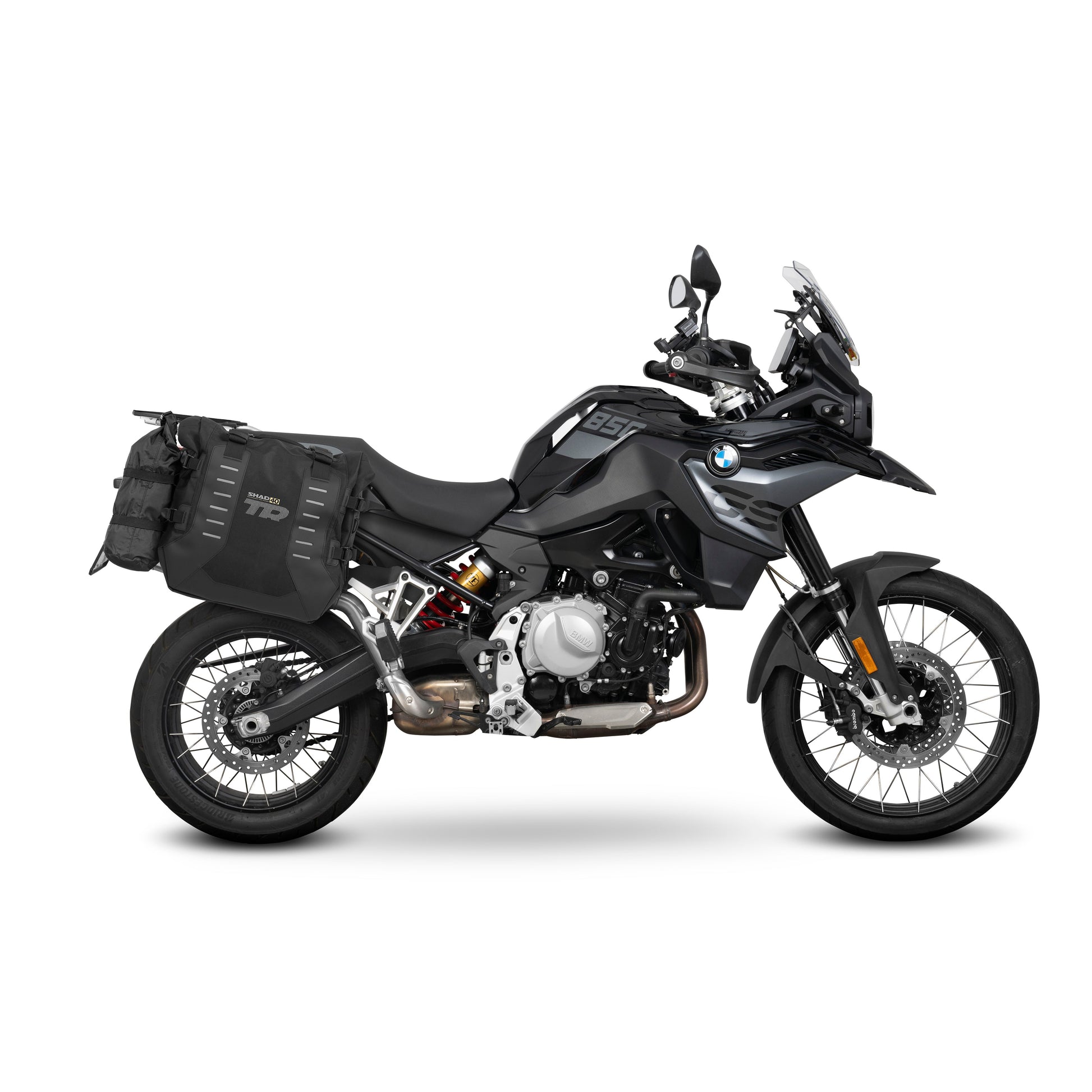 4P sistemos šoninio krepšio tvirtinimo rinkinys BMW F750GS/F800GS/F850GS/ADVENTURE/F900GS ADVENTURE