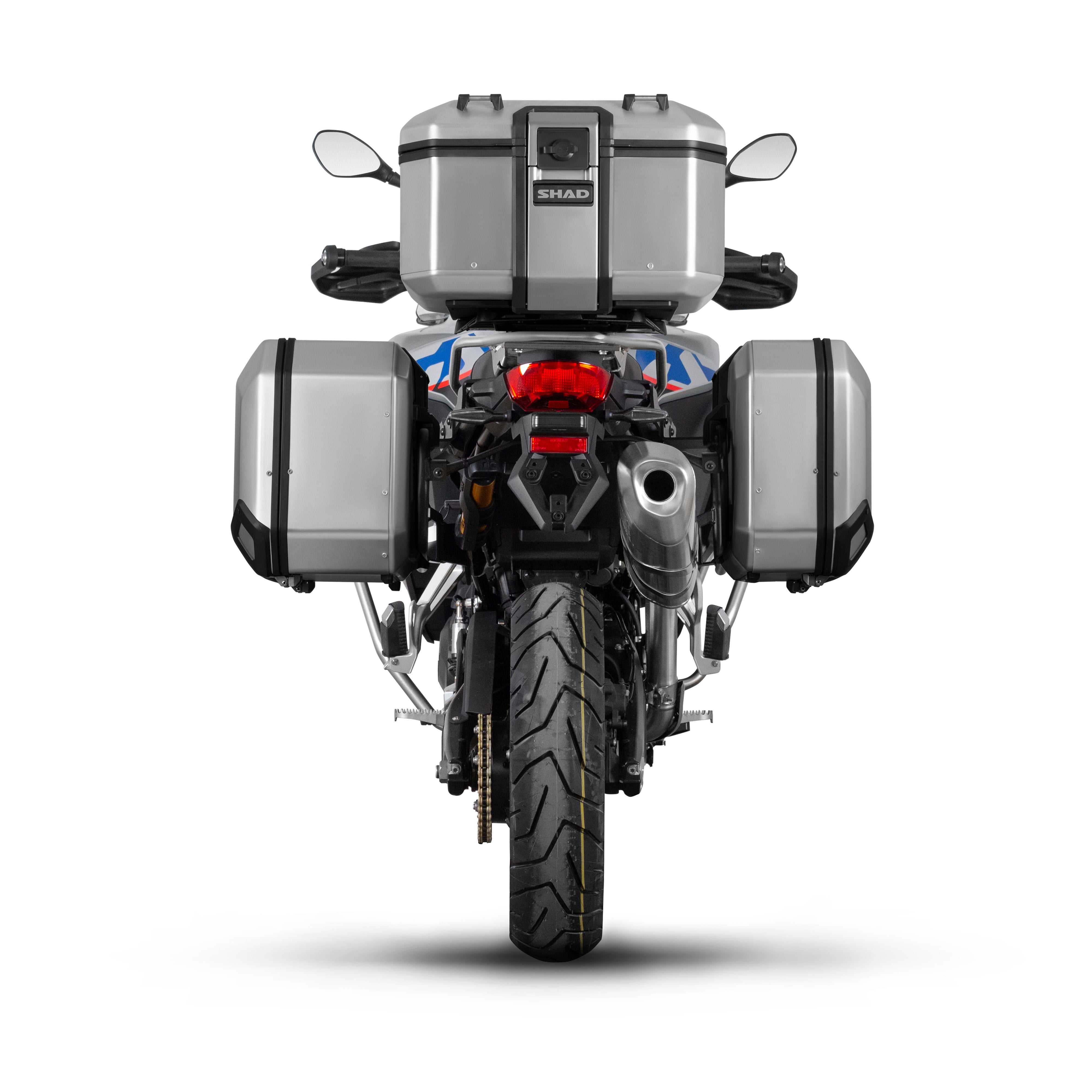 4P sistemos šoninio krepšio tvirtinimo rinkinys BMW F750GS/F800GS/F850GS/ADVENTURE/F900GS ADVENTURE