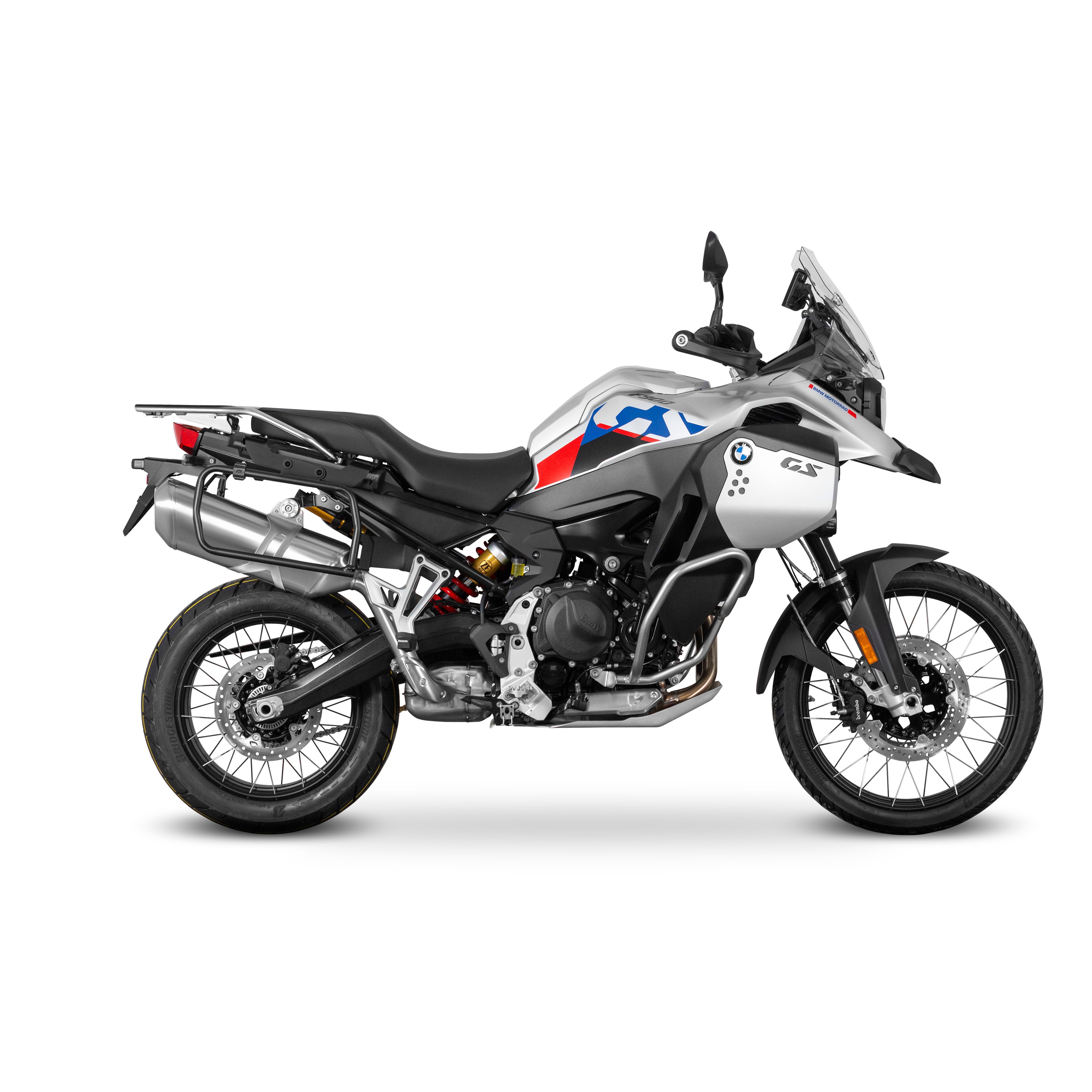 4P sistemos šoninio krepšio tvirtinimo rinkinys BMW F750GS/F800GS/F850GS/ADVENTURE/F900GS ADVENTURE