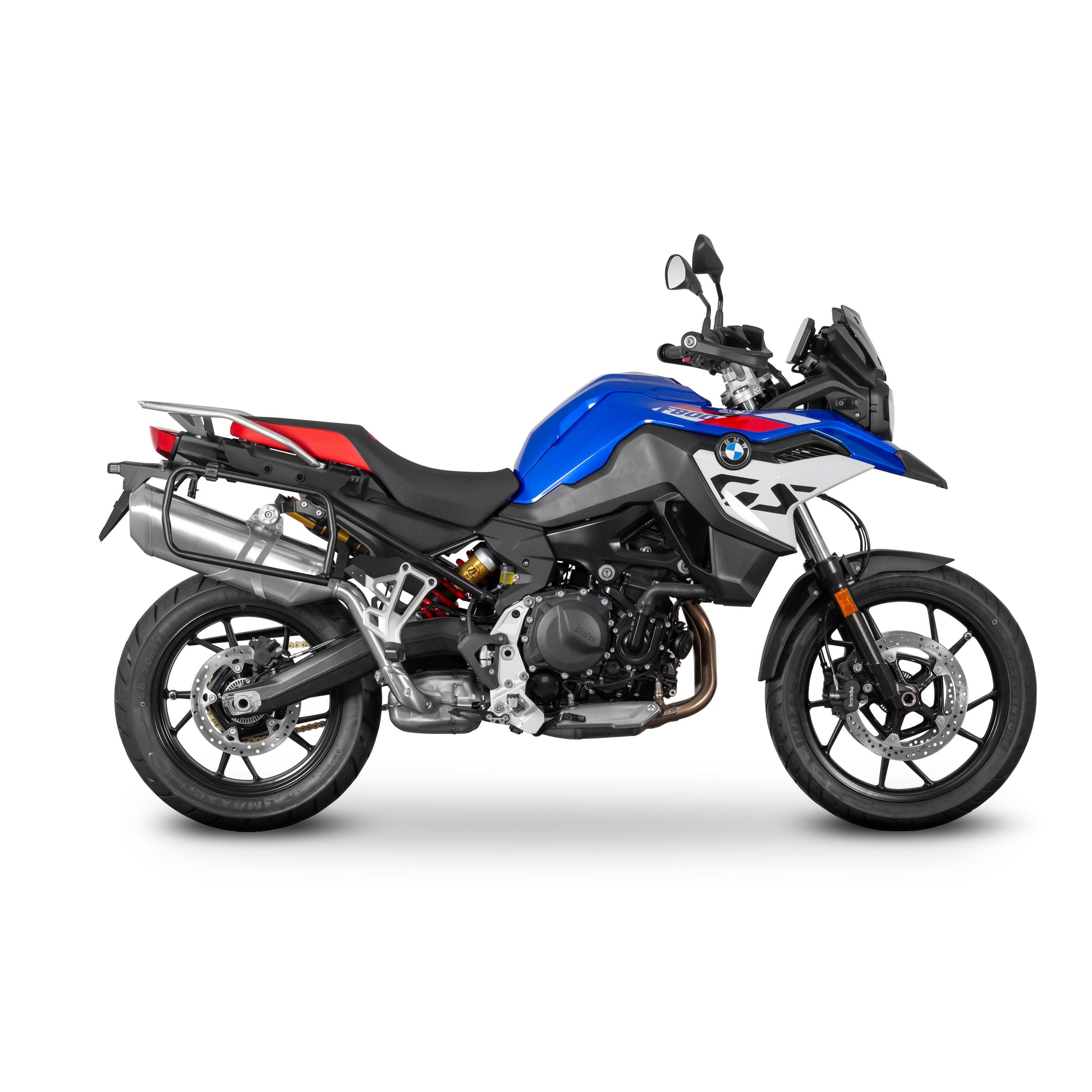 4P sistemos šoninio krepšio tvirtinimo rinkinys BMW F750GS/F800GS/F850GS/ADVENTURE/F900GS ADVENTURE