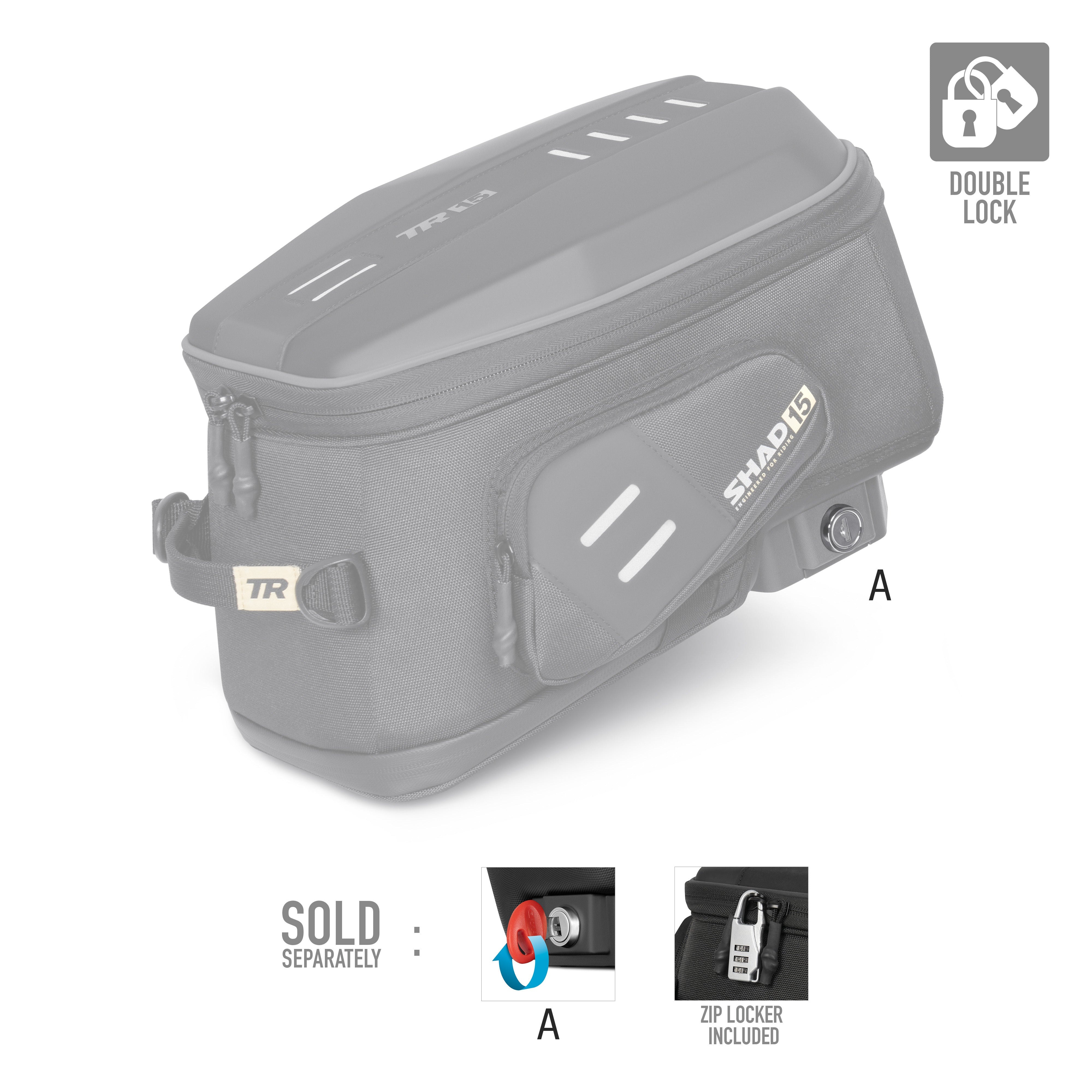*CLICK SYSTEM TANK BAG TERRA TR15C