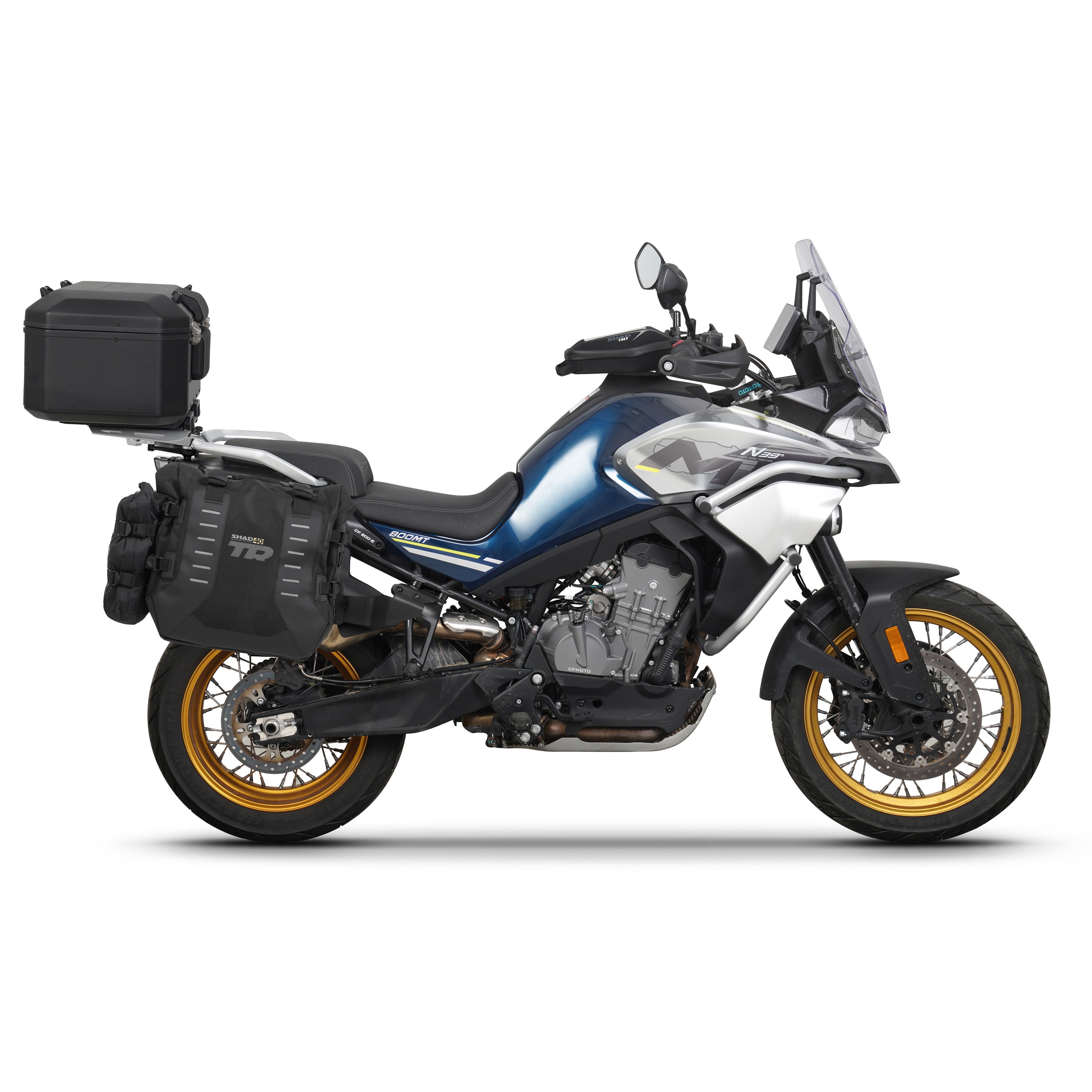 4P sistemos šoninio krepšio tvirtinimo rinkinys CF MOTO 800MT