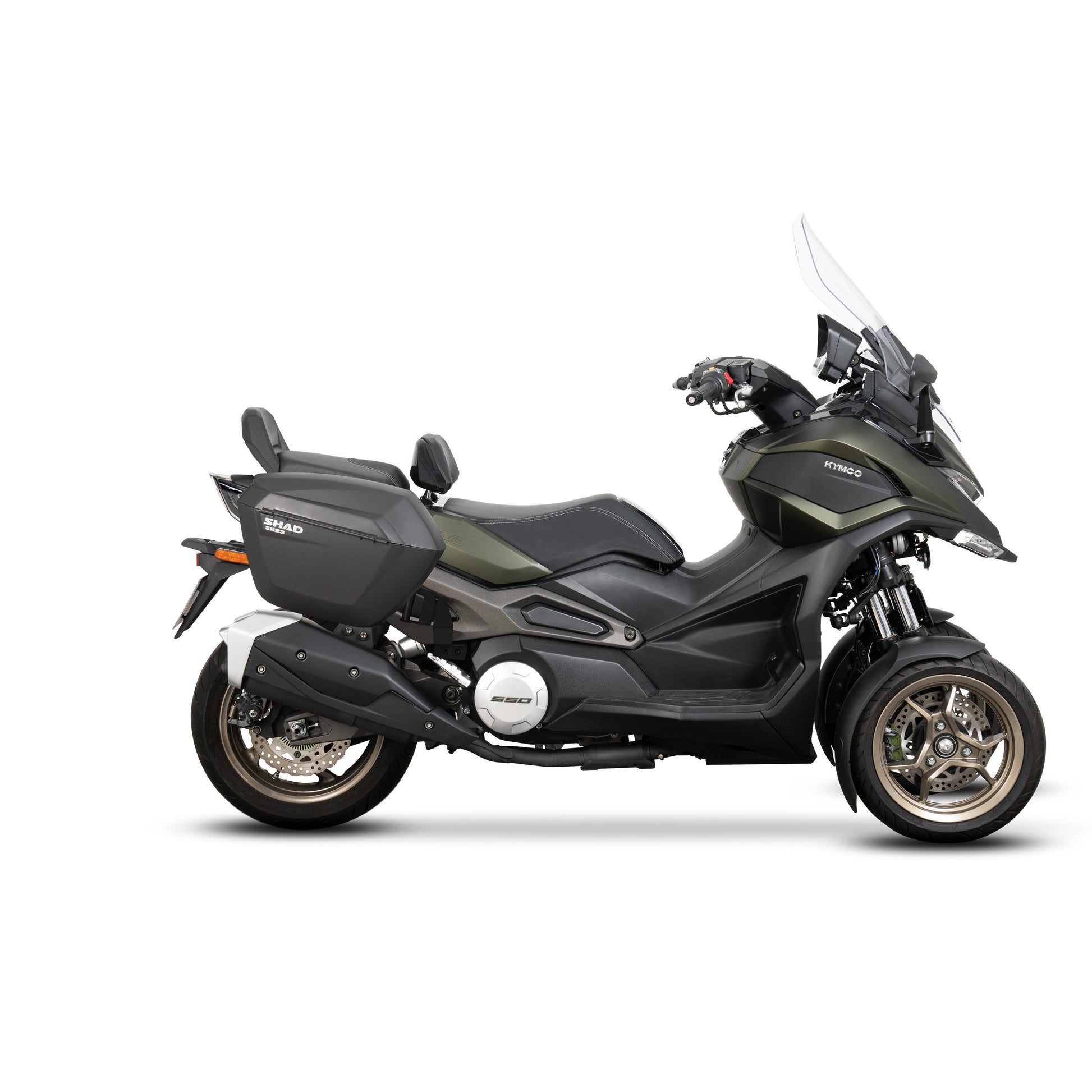 3P sistemos šoninio krepšio tvirtinimo rinkinys KYMCO CV3 550
