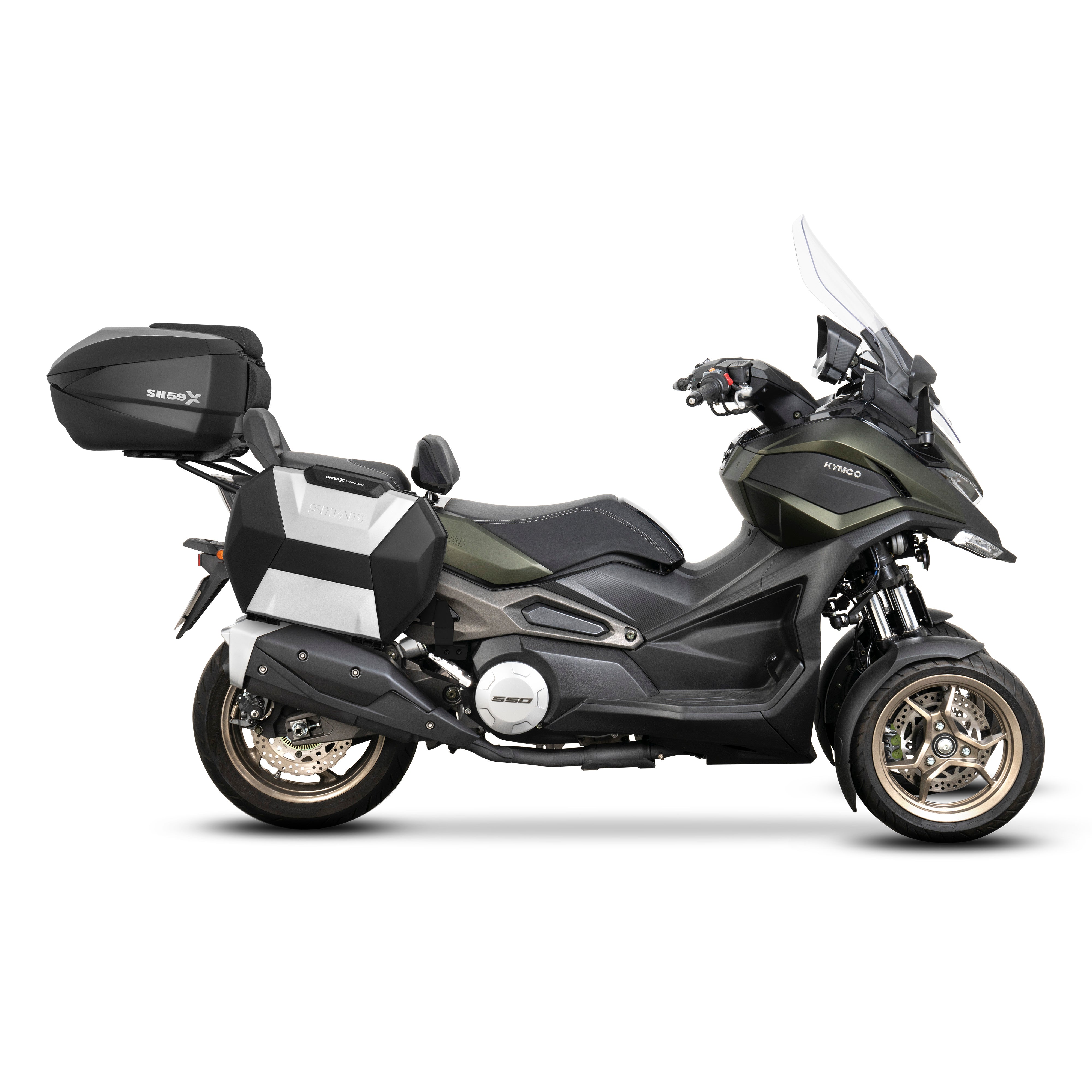 3P sistemos šoninio krepšio tvirtinimo rinkinys KYMCO CV3 550