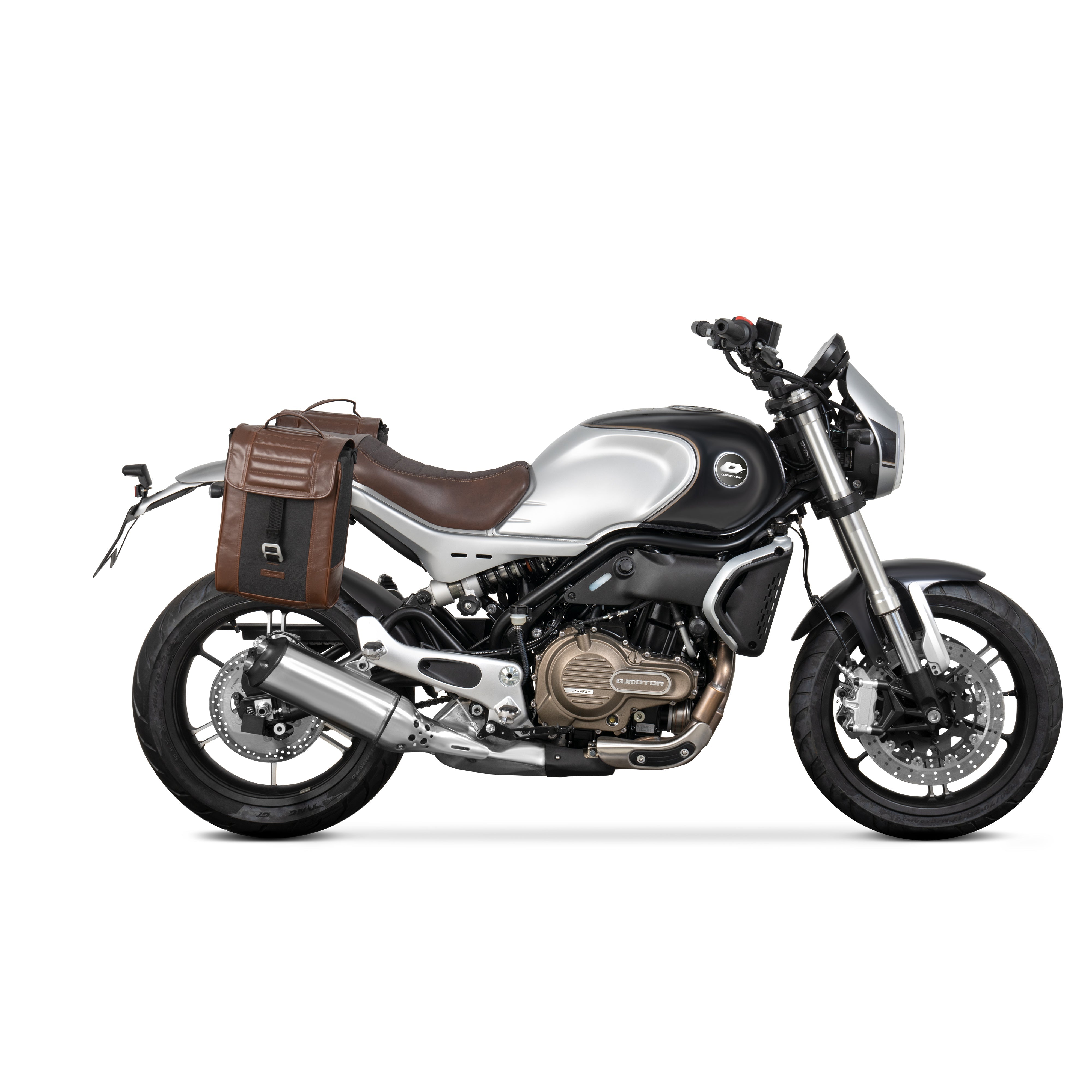 SR šoninio krepšio laikiklio tvirtinimo rinkinys MOTO QJ MOTOR SRV550