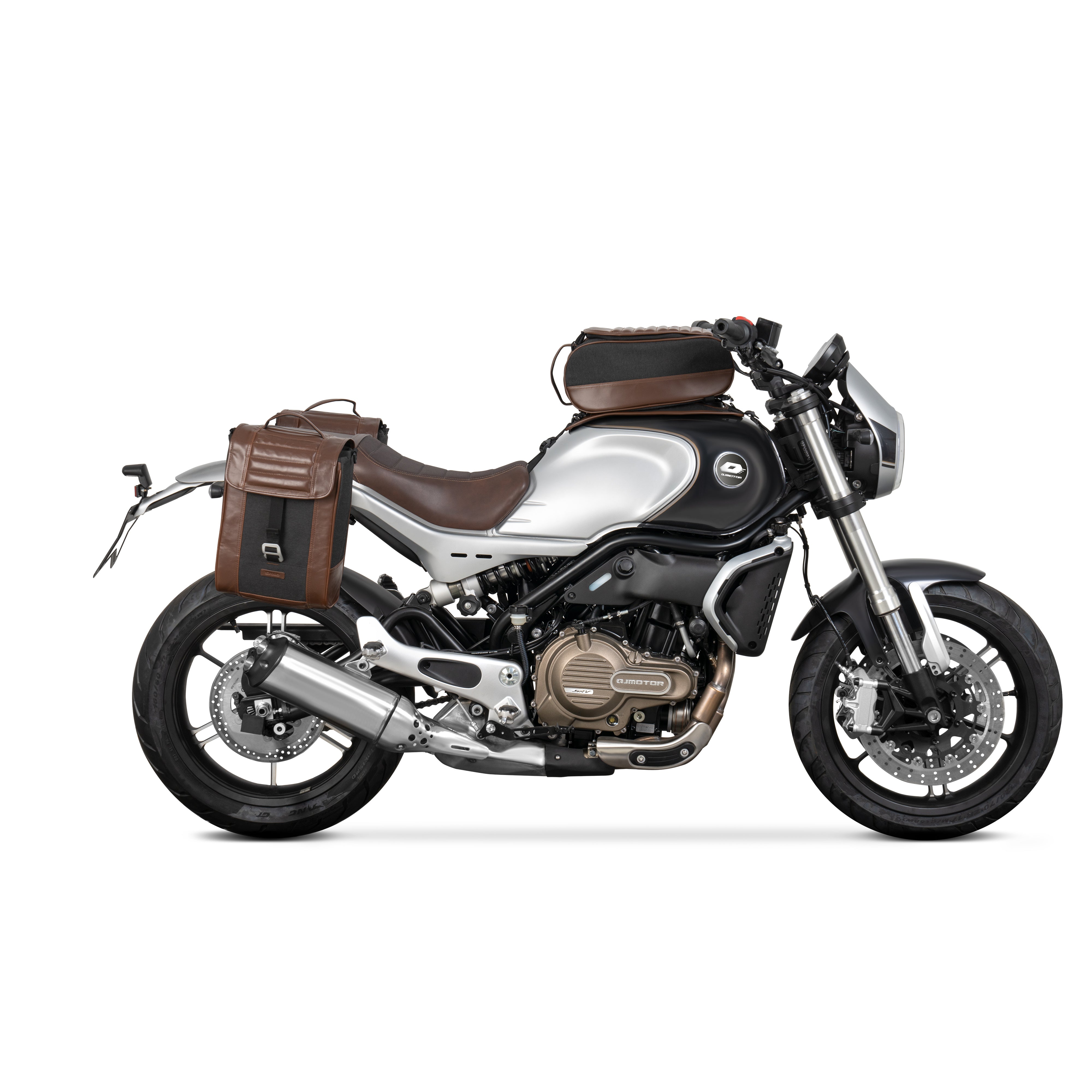 SR šoninio krepšio laikiklio tvirtinimo rinkinys MOTO QJ MOTOR SRV550