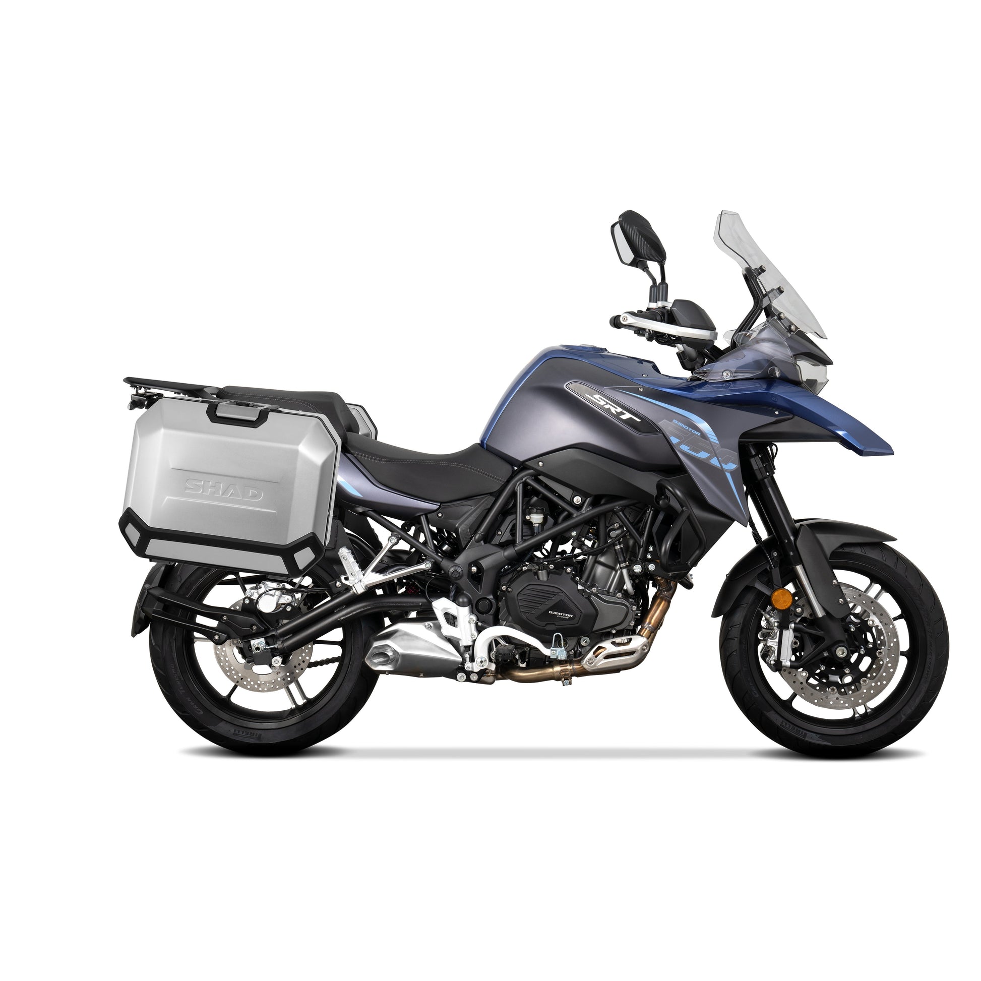4P sistemos šoninio krepšio tvirtinimo rinkinys QJMOTOR SRT 550