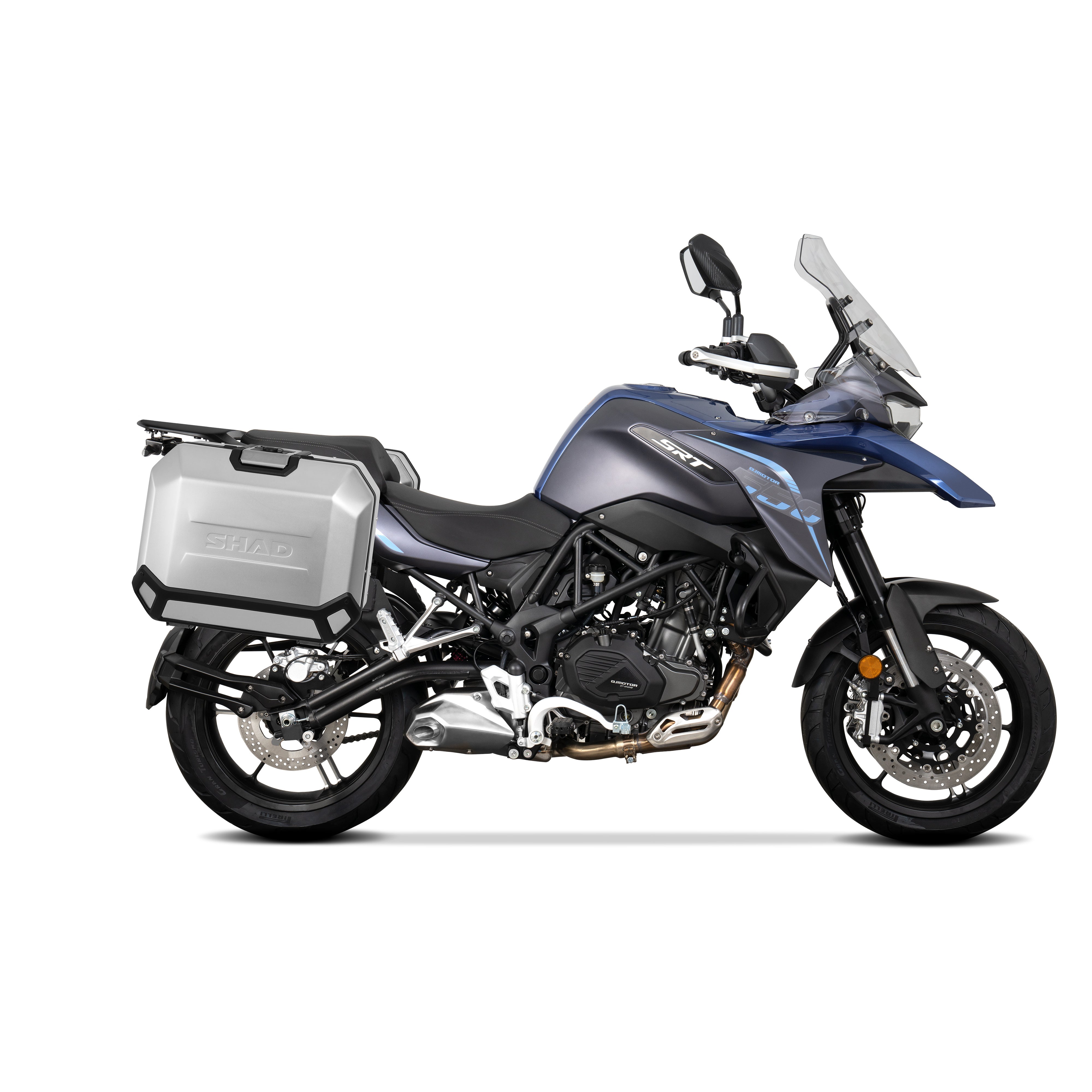 4P sistemos šoninio krepšio tvirtinimo rinkinys QJMOTOR SRT 550