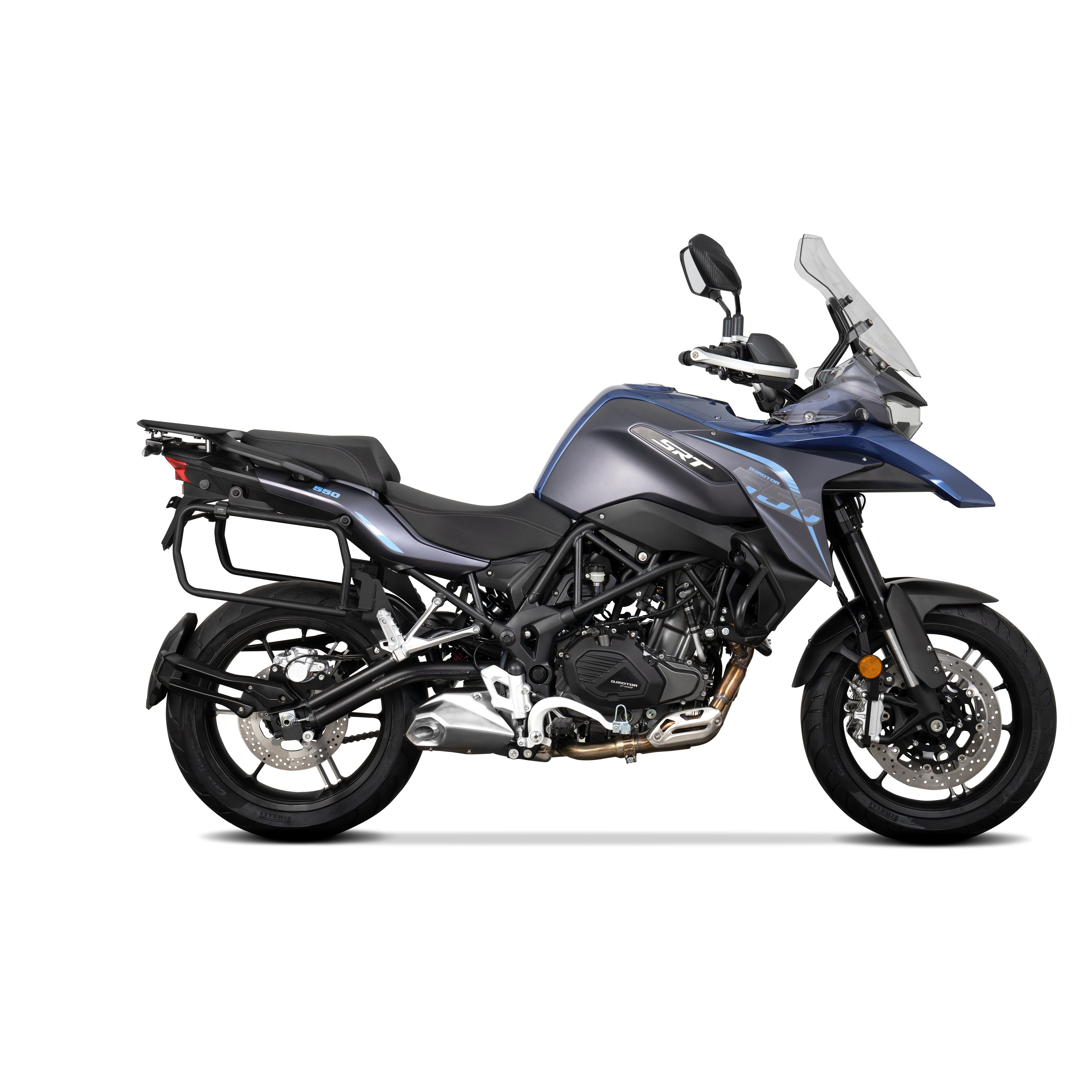 4P sistemos šoninio krepšio tvirtinimo rinkinys QJMOTOR SRT 550