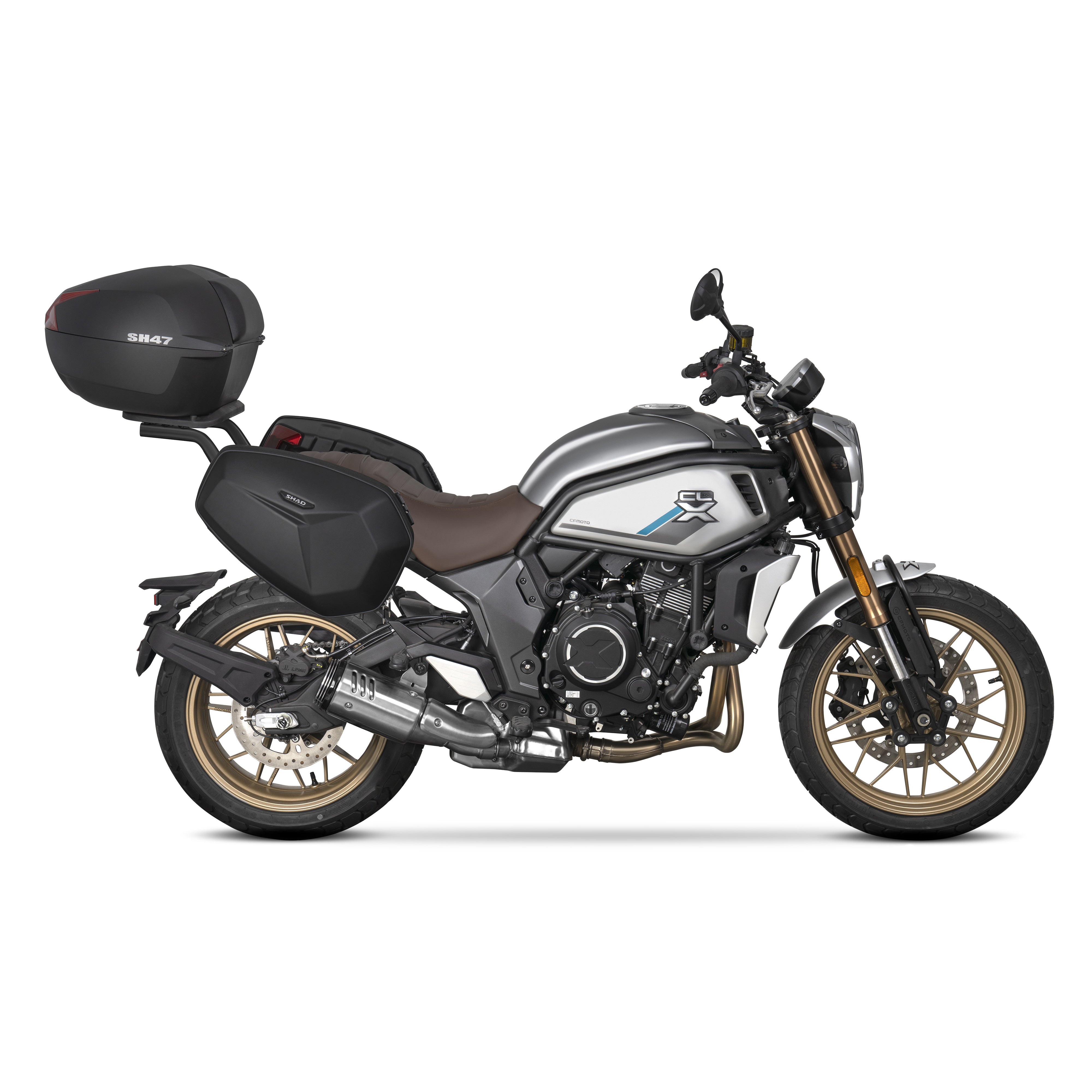 SR šoninio krepšio laikiklio tvirtinimo rinkinys CFMOTO 700 CL-X HERITAGE