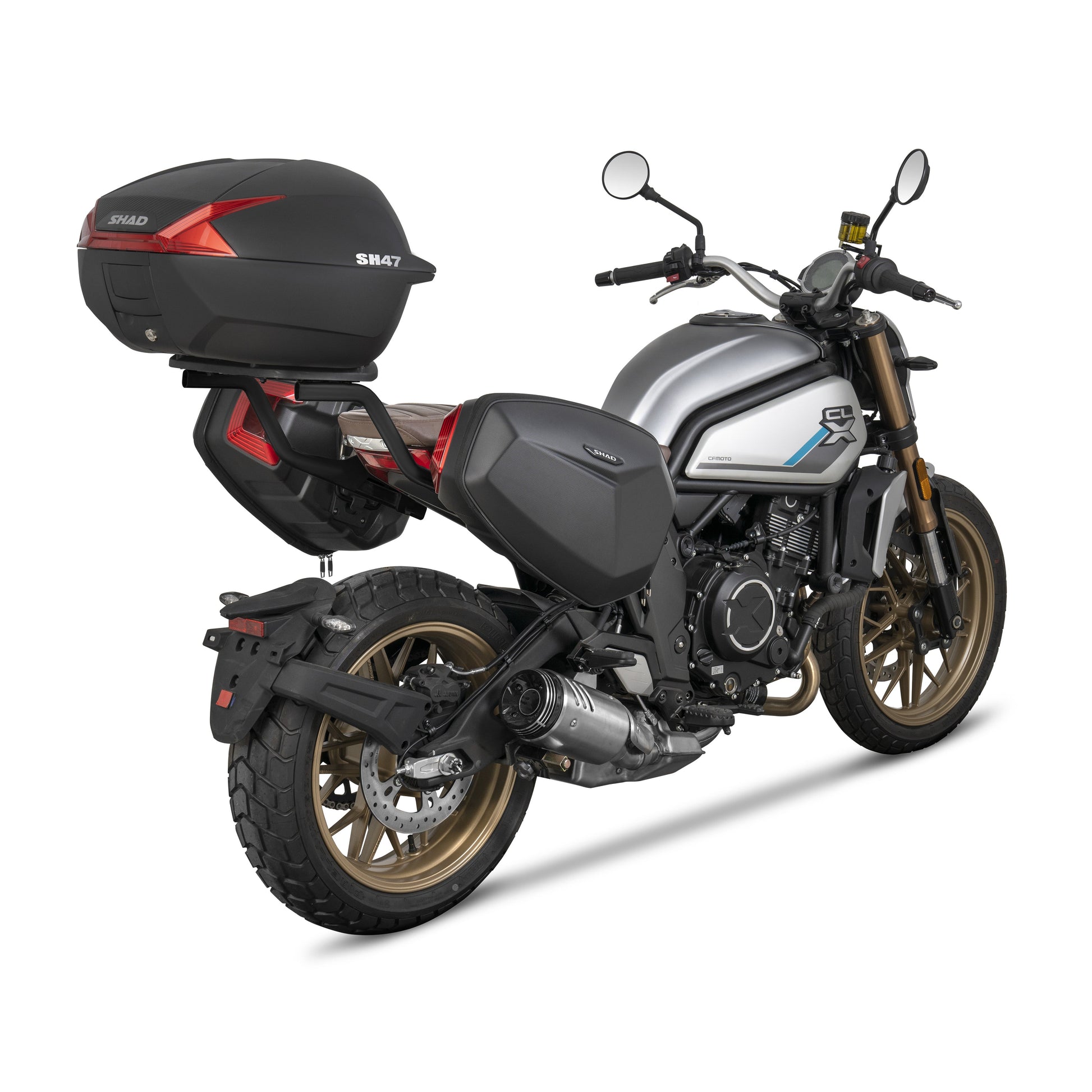 SR šoninio krepšio laikiklio tvirtinimo rinkinys CFMOTO 700 CL-X HERITAGE