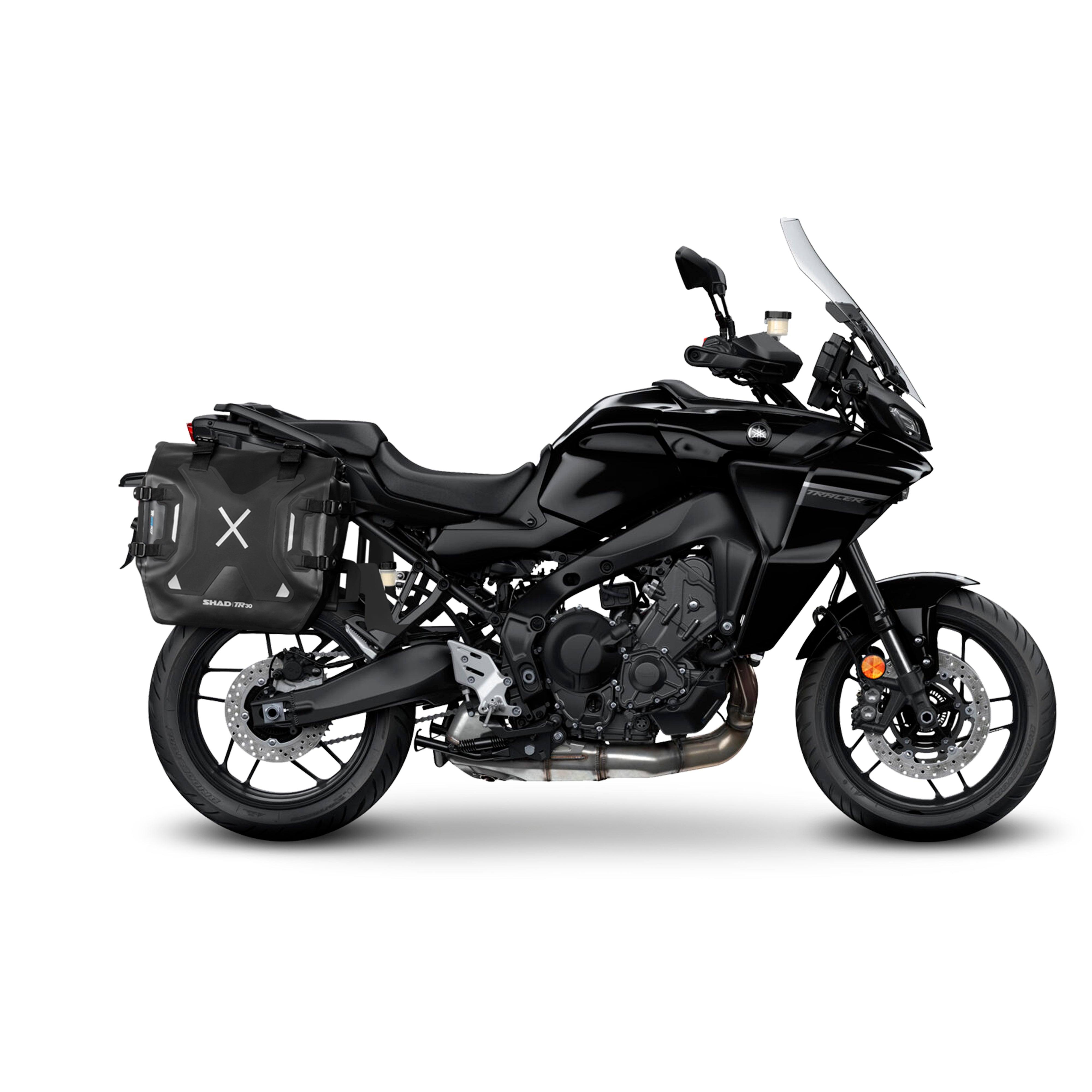 4P sistemos šoninio krepšio tvirtinimo rinkinys YAMAHA TRACER 9/GT