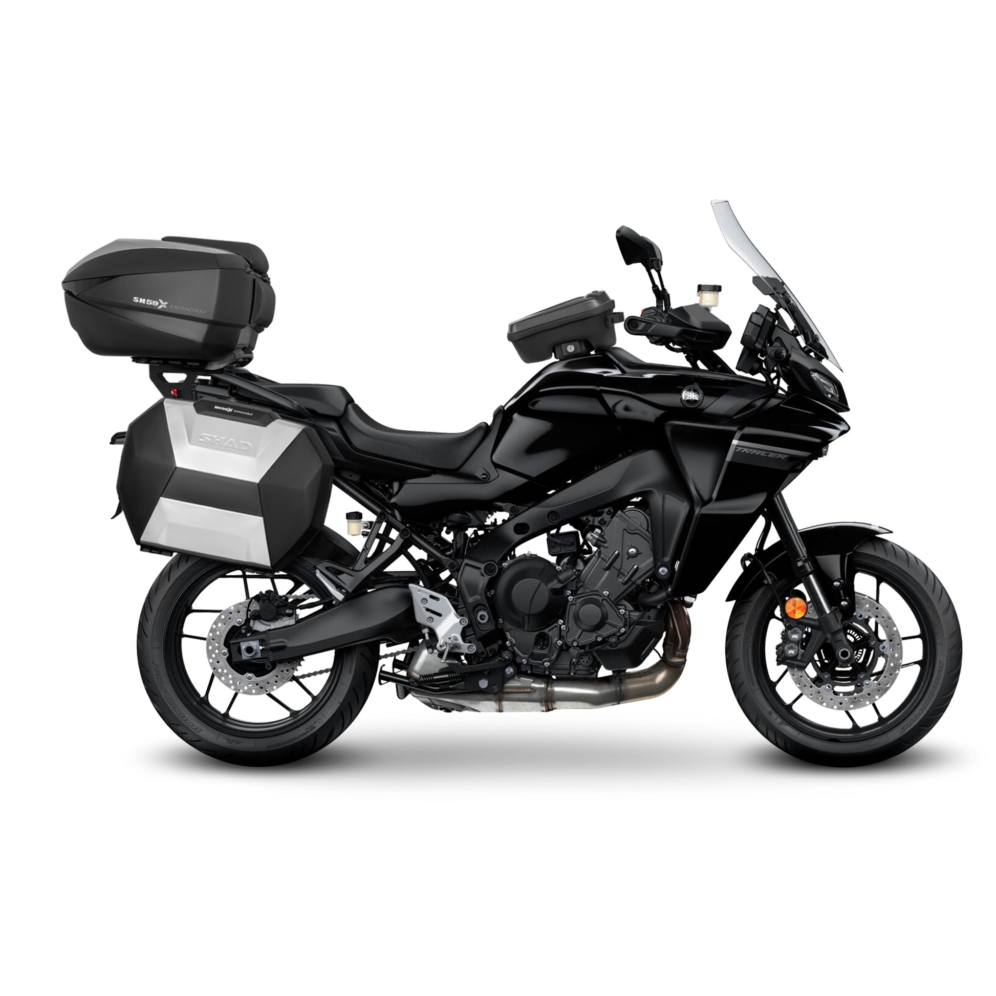 4P sistemos šoninio krepšio tvirtinimo rinkinys YAMAHA TRACER 9/GT