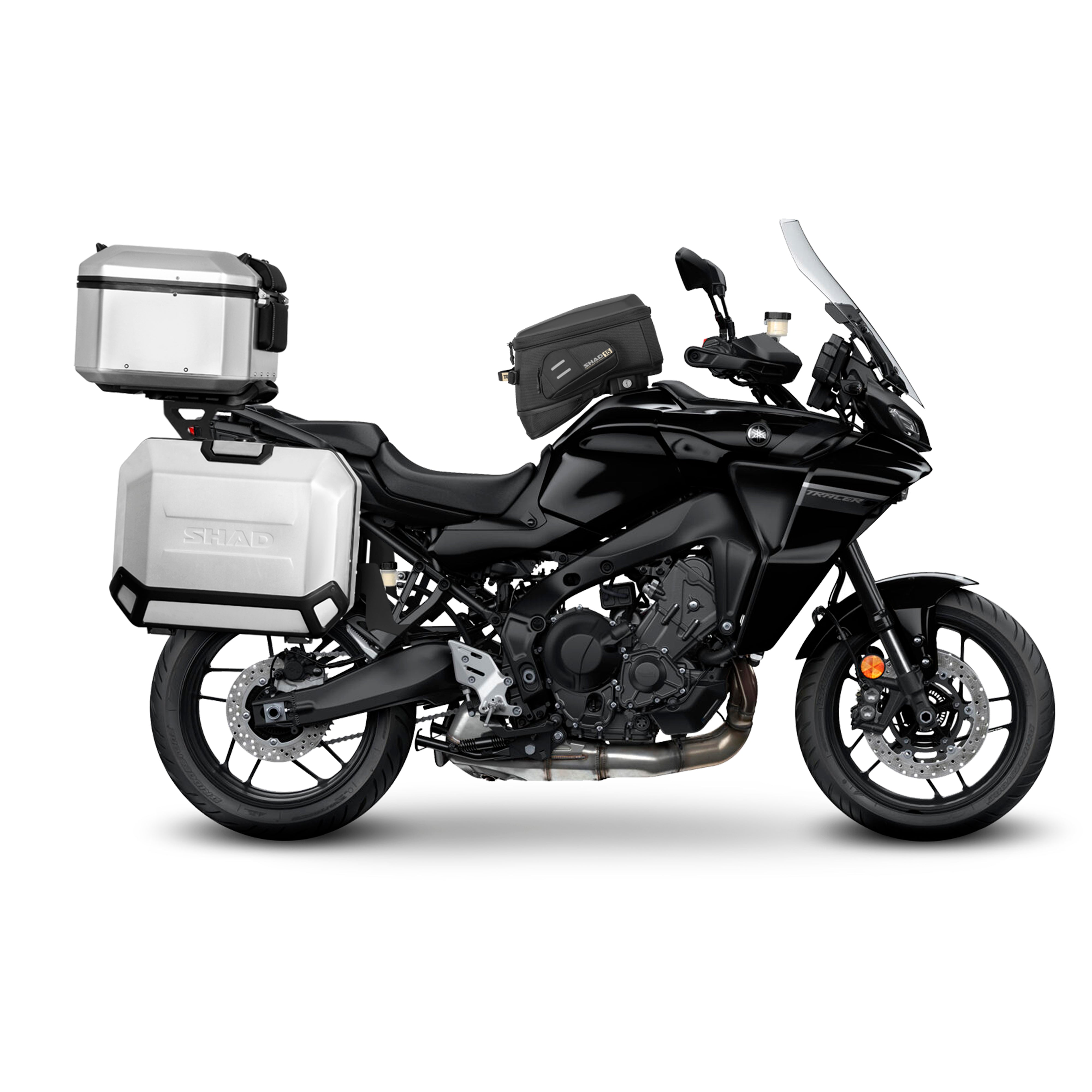 4P sistemos šoninio krepšio tvirtinimo rinkinys YAMAHA TRACER 9/GT