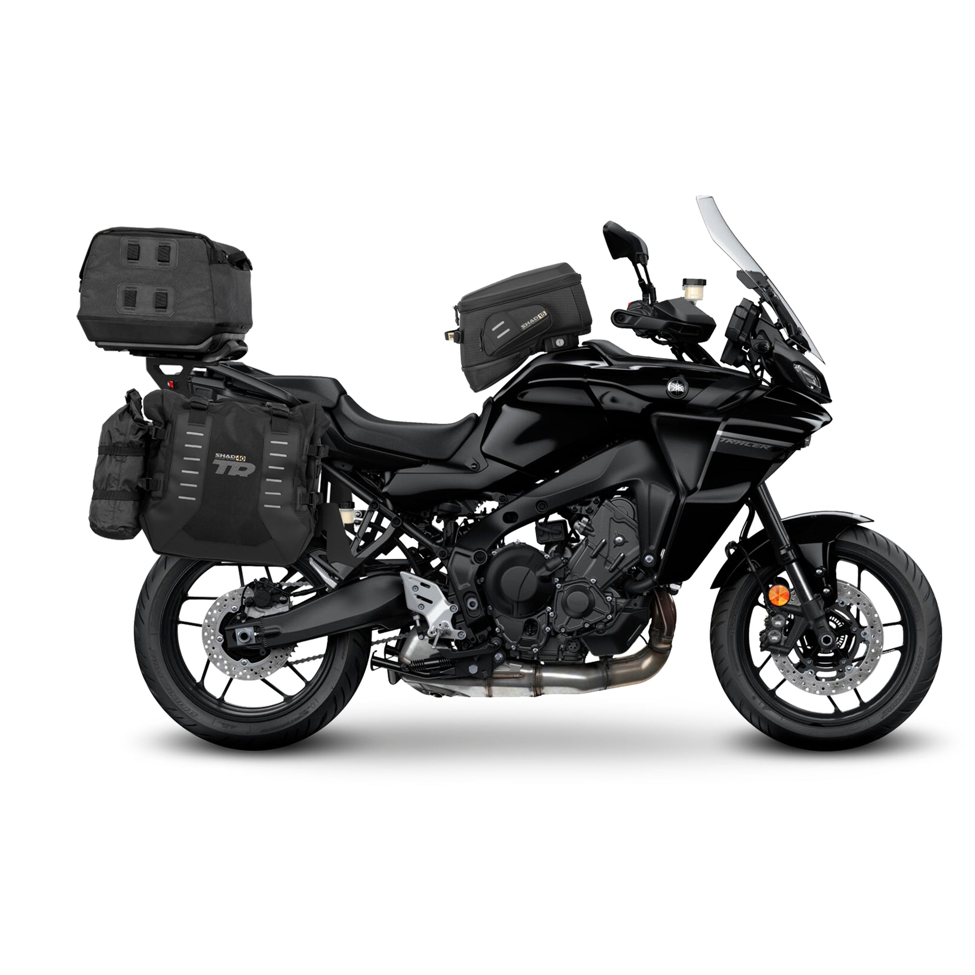4P sistemos šoninio krepšio tvirtinimo rinkinys YAMAHA TRACER 9/GT