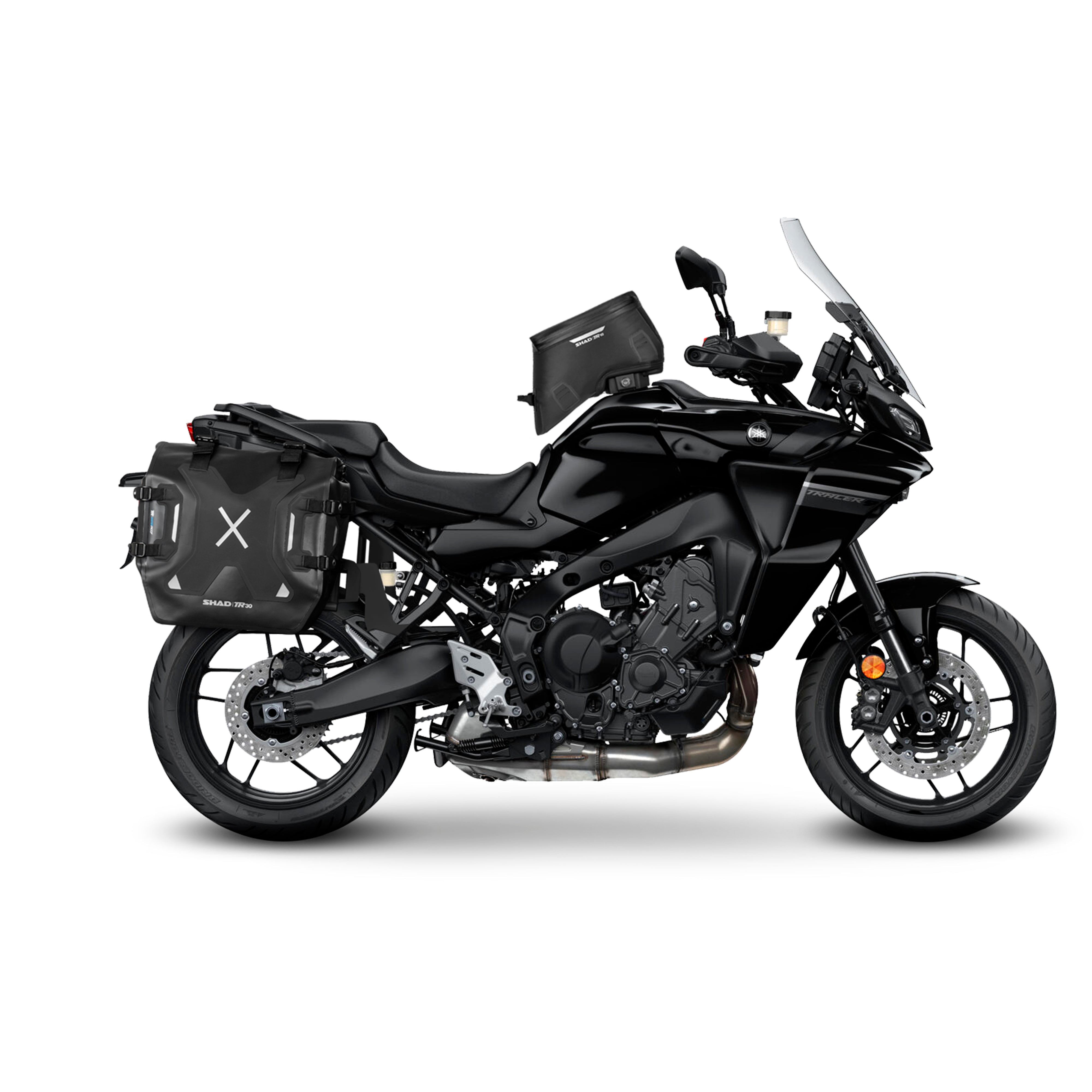 4P sistemos šoninio krepšio tvirtinimo rinkinys YAMAHA TRACER 9/GT