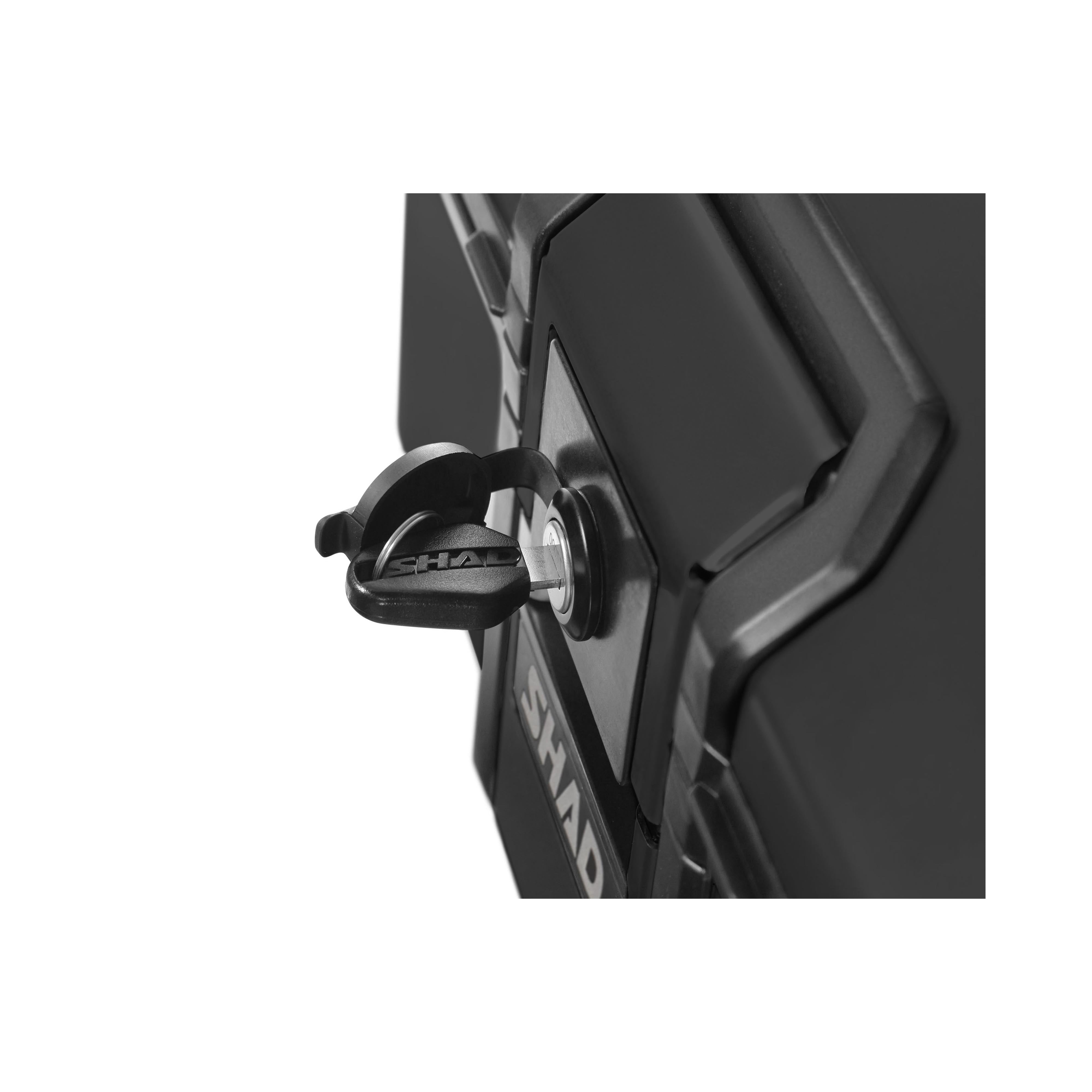 Galinė daiktadėžė TR55 TERRA PURE BLACK
