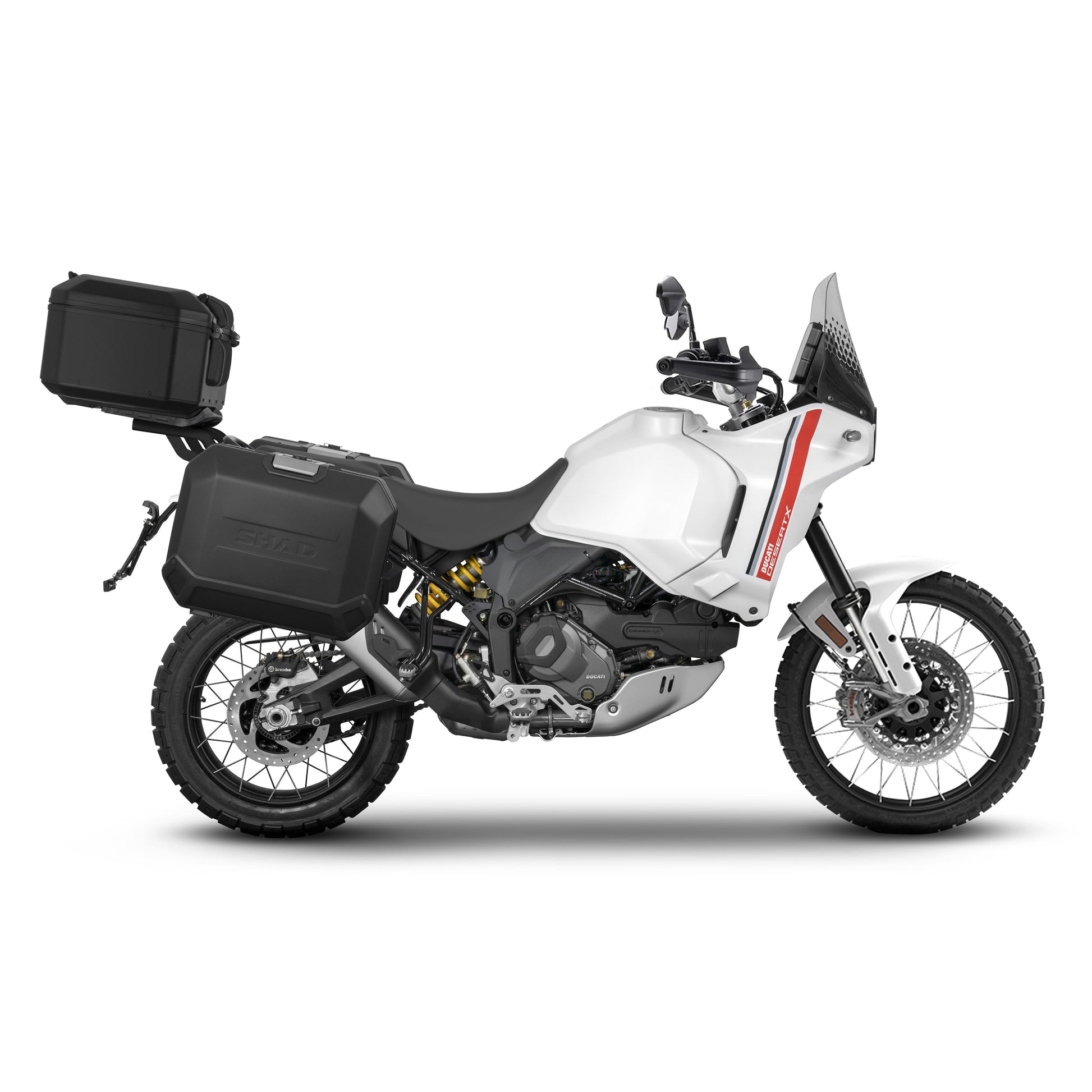 4P sistemos šoninio krepšio tvirtinimo rinkinys DUCATI DESERT X 937