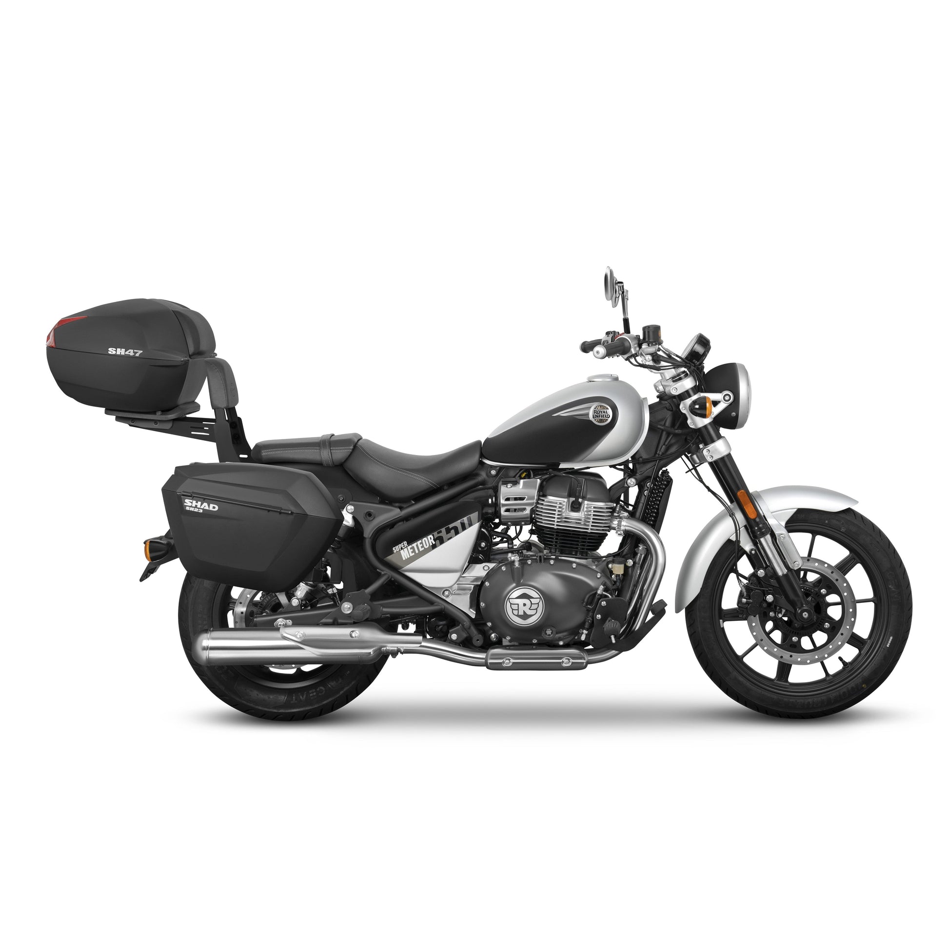 3P sistemos šoninio krepšio tvirtinimo rinkinys ROYAL ENFIELD SUPER METEOR 650