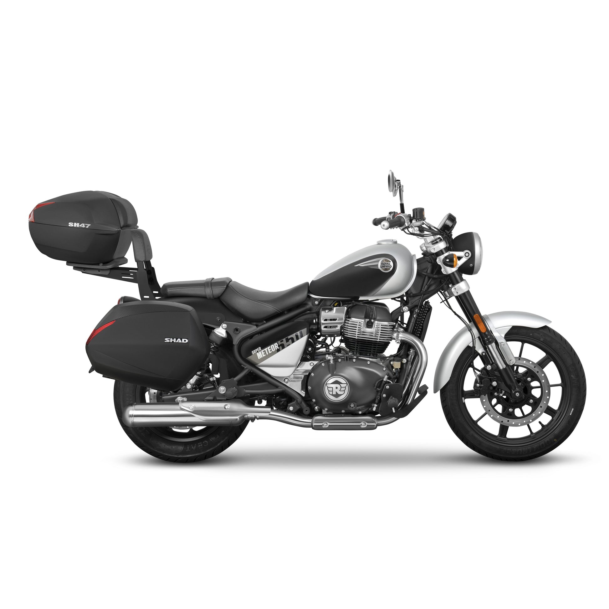3P sistemos šoninio krepšio tvirtinimo rinkinys ROYAL ENFIELD SUPER METEOR 650