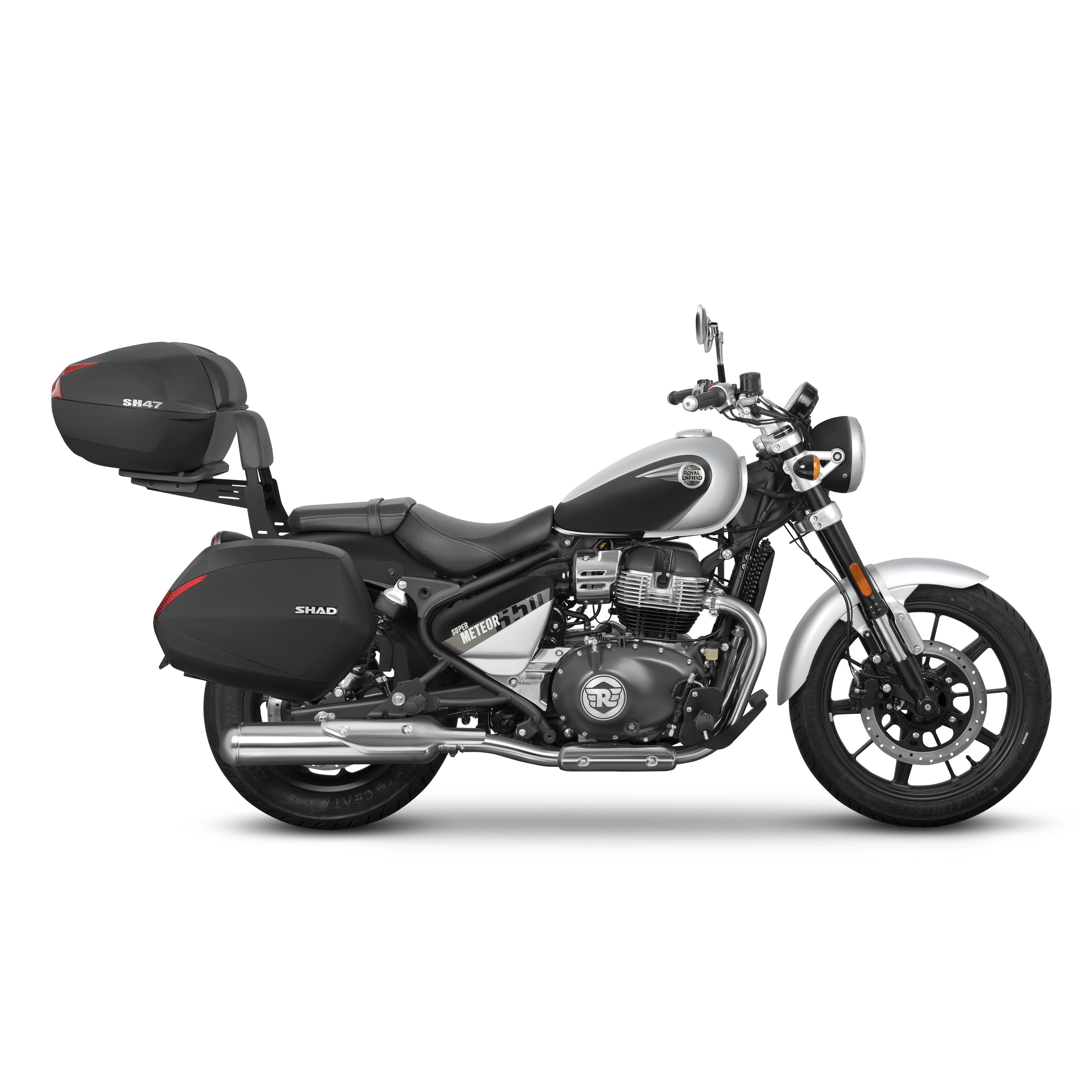 3P sistemos šoninio krepšio tvirtinimo rinkinys ROYAL ENFIELD SUPER METEOR 650