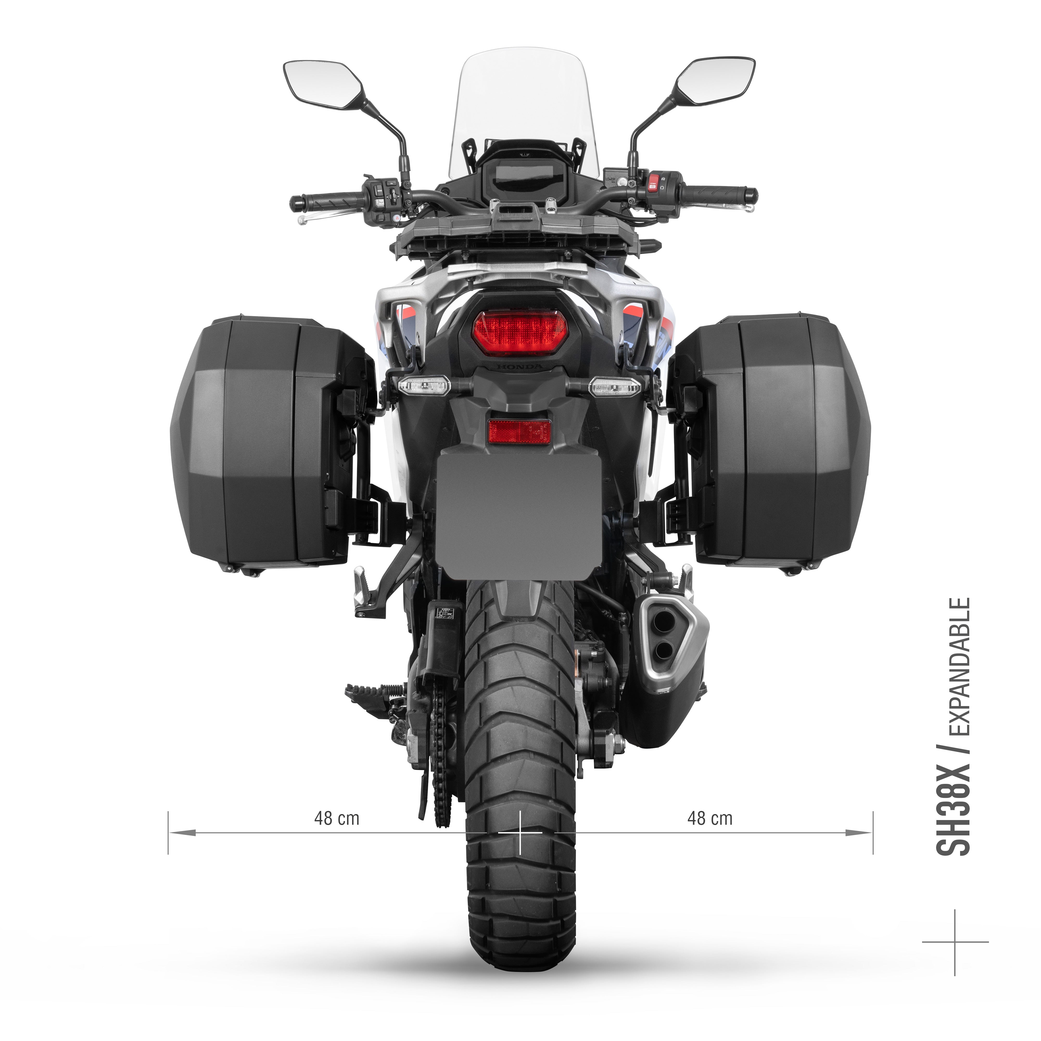 3P sistemos šoninio krepšio tvirtinimo rinkinys HONDA TRANSALP XL 750