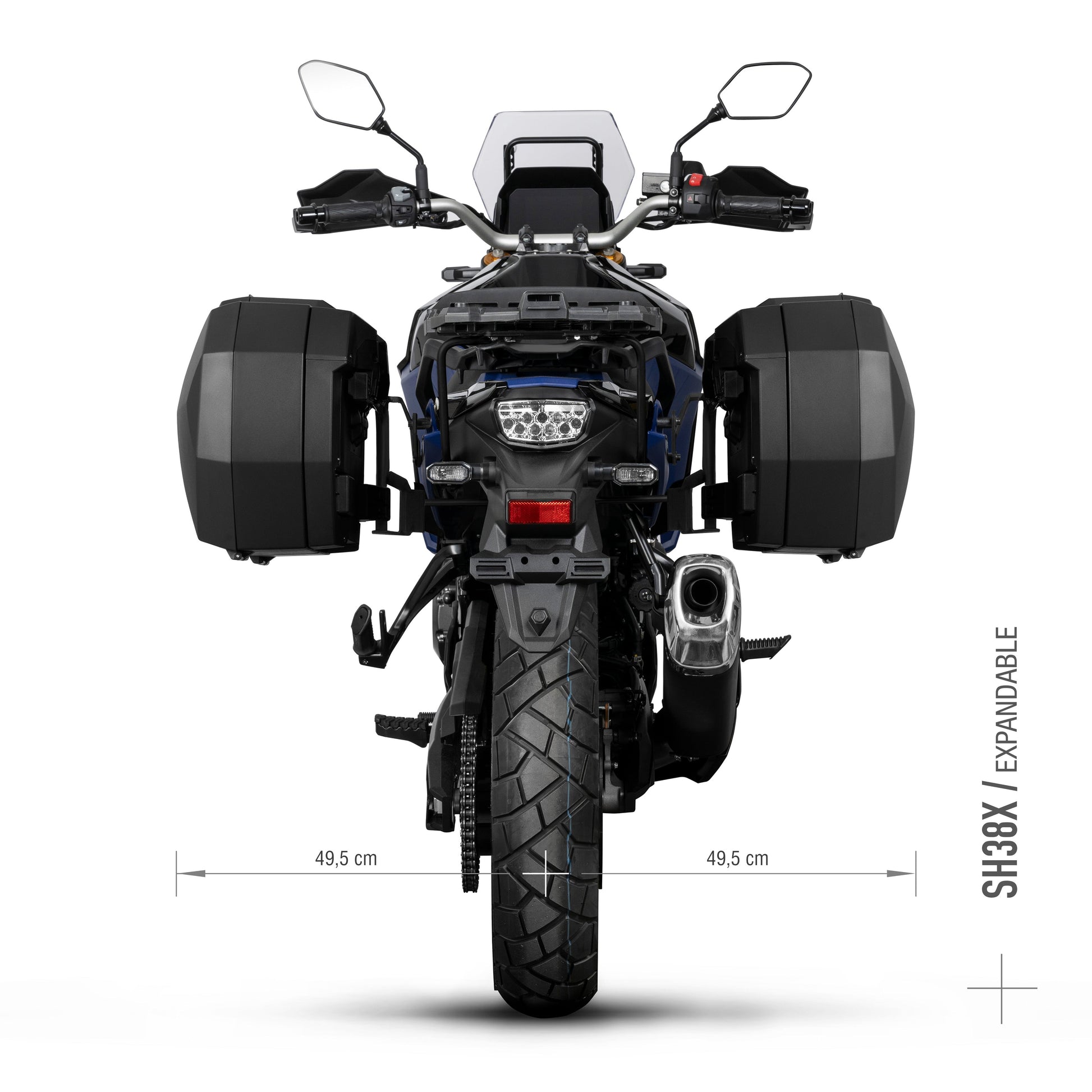 3P sistemos šoninio krepšio tvirtinimo rinkinys SUZUKI V-STROM 800 SE/DE/TECH