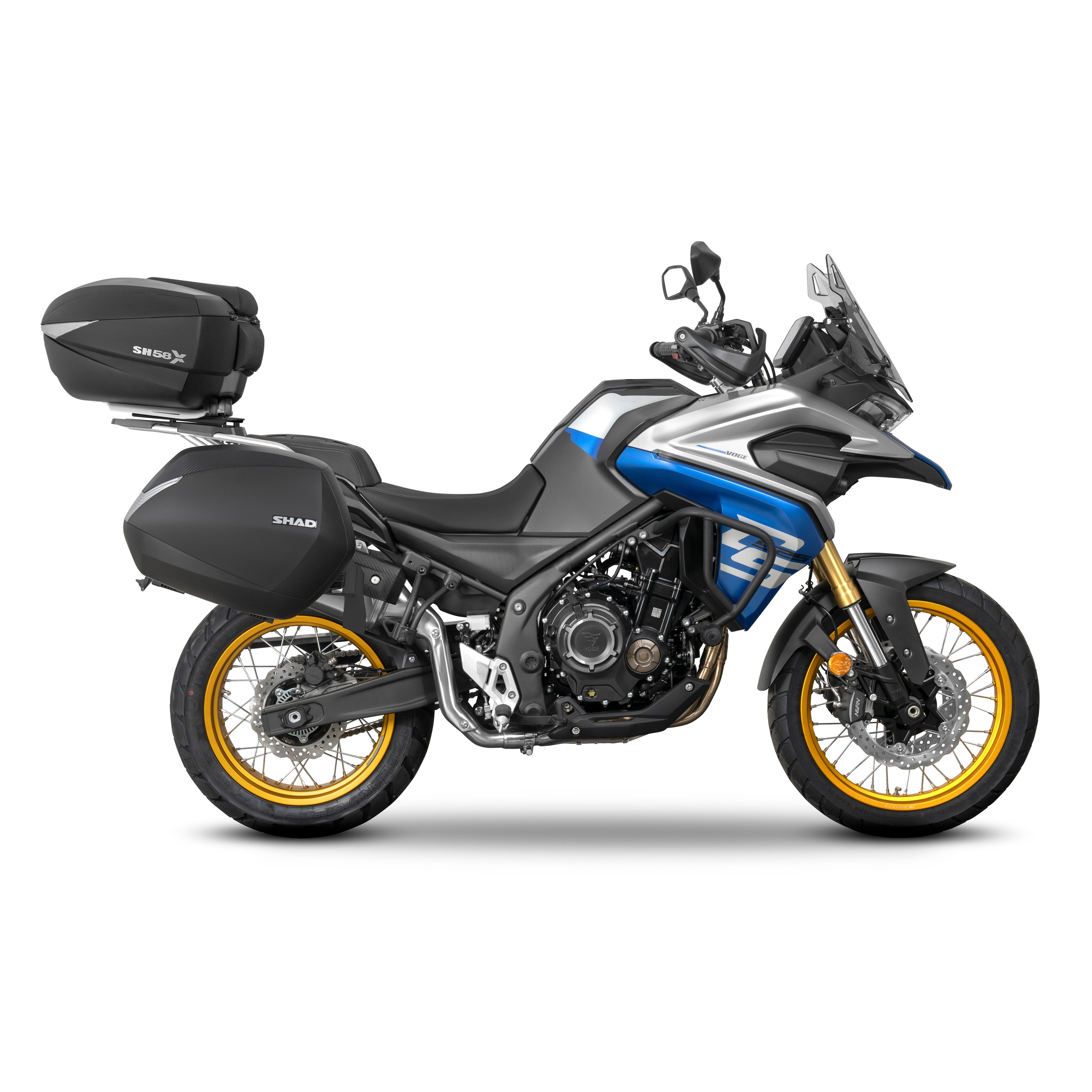 3P sistemos šoninio krepšio tvirtinimo rinkinys VOGE 525DSX/BLACK KNIGHT/625DSX
