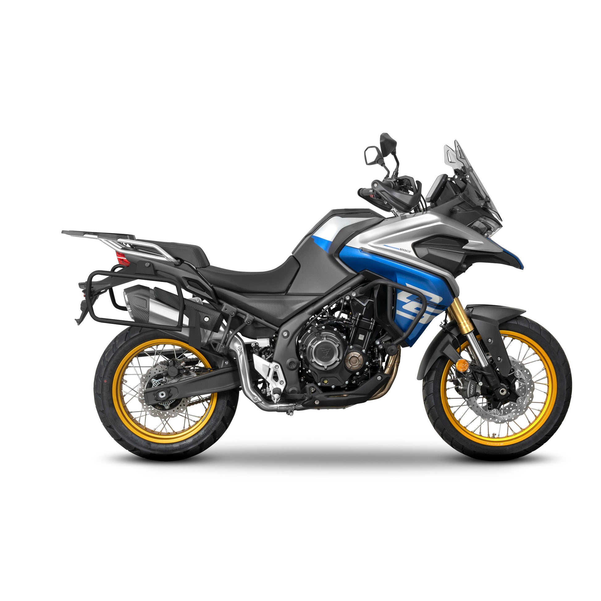 4P sistemos šoninio krepšio tvirtinimo rinkinys VOGE 525DSX / BLACK KNIGHT /625DSX