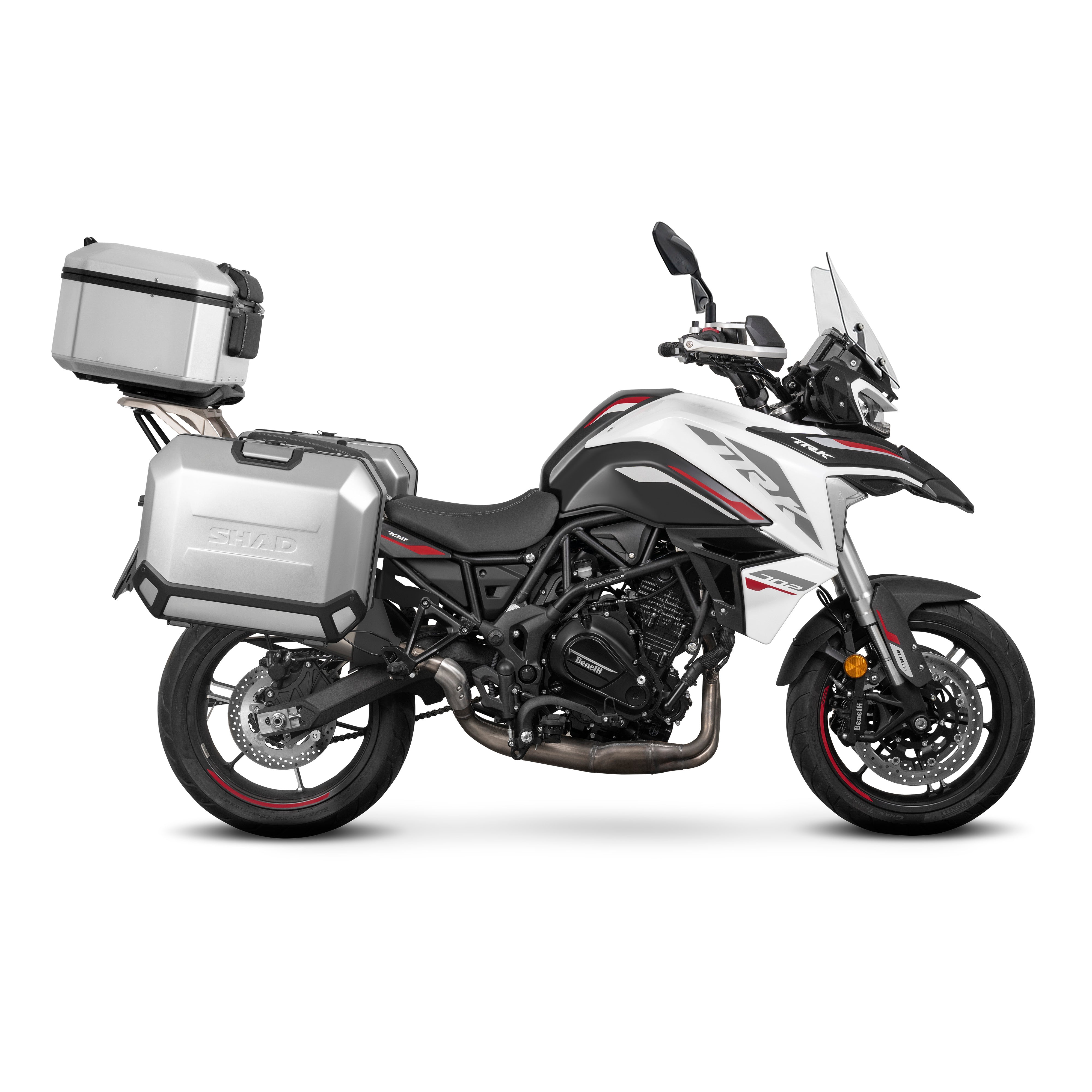 4P sistemos šoninio krepšio tvirtinimo rinkinys BENELLI TRK 702/TRK 702 X