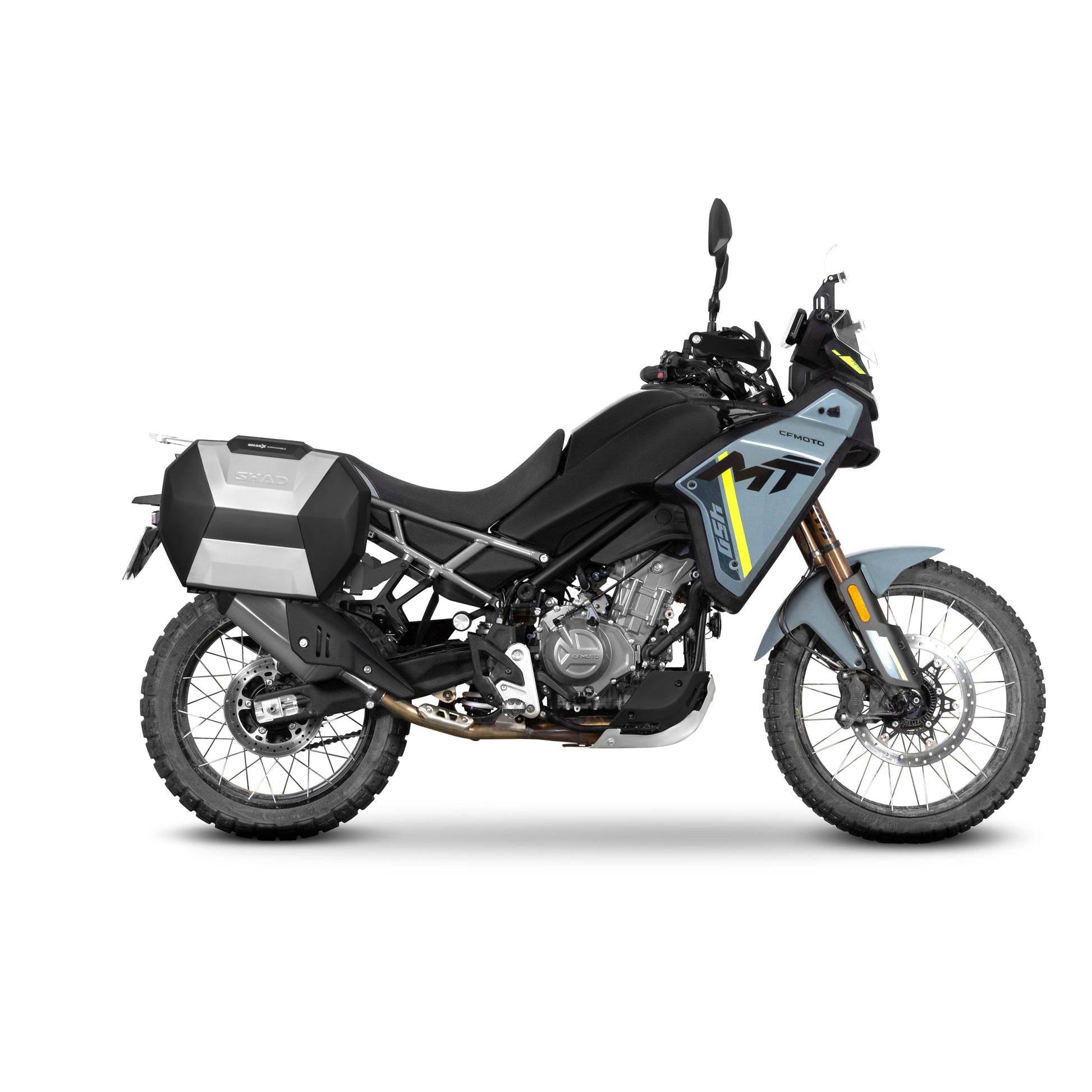 3P sistemos šoninio krepšio tvirtinimo rinkinys CF MOTO 450MT