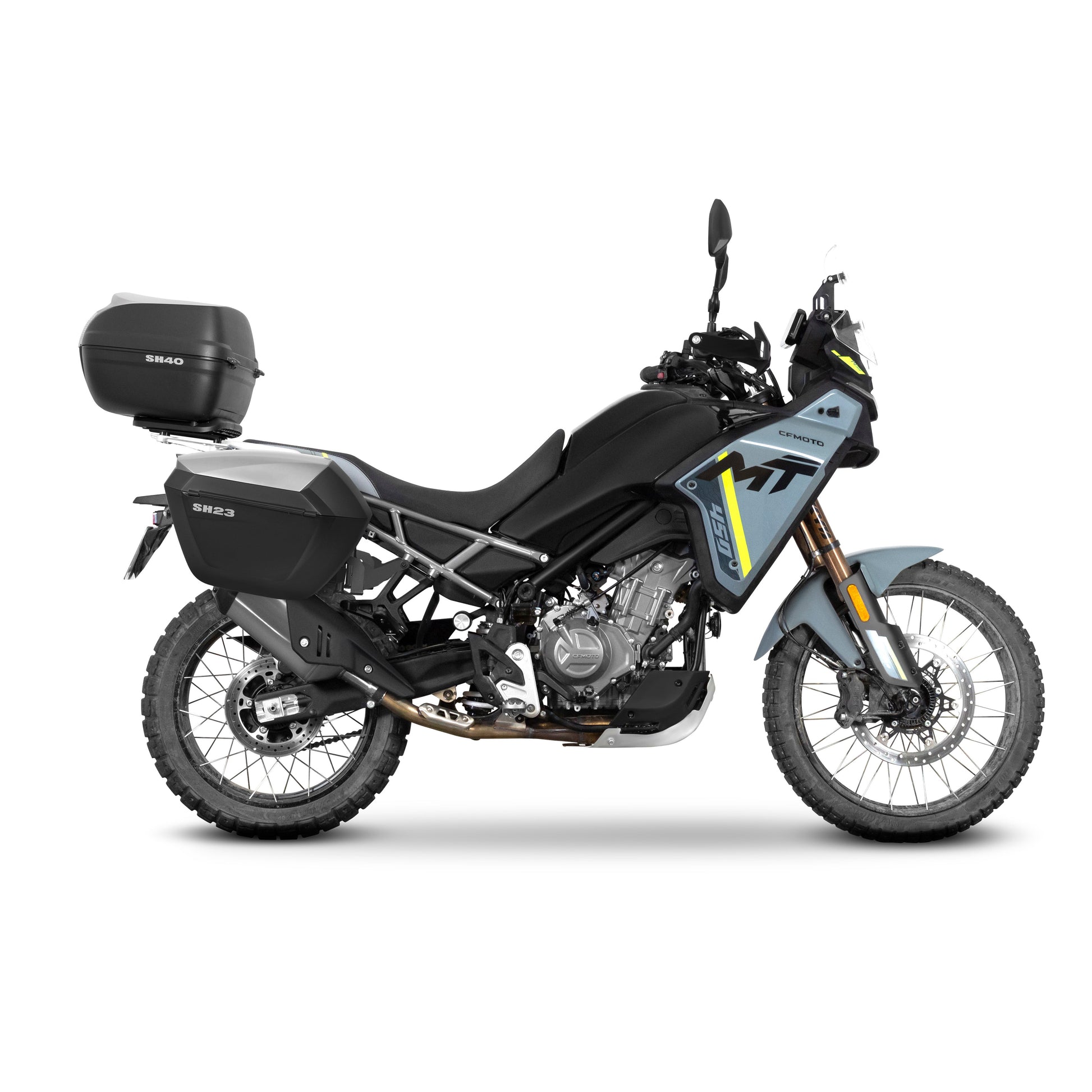 3P sistemos šoninio krepšio tvirtinimo rinkinys CF MOTO 450MT