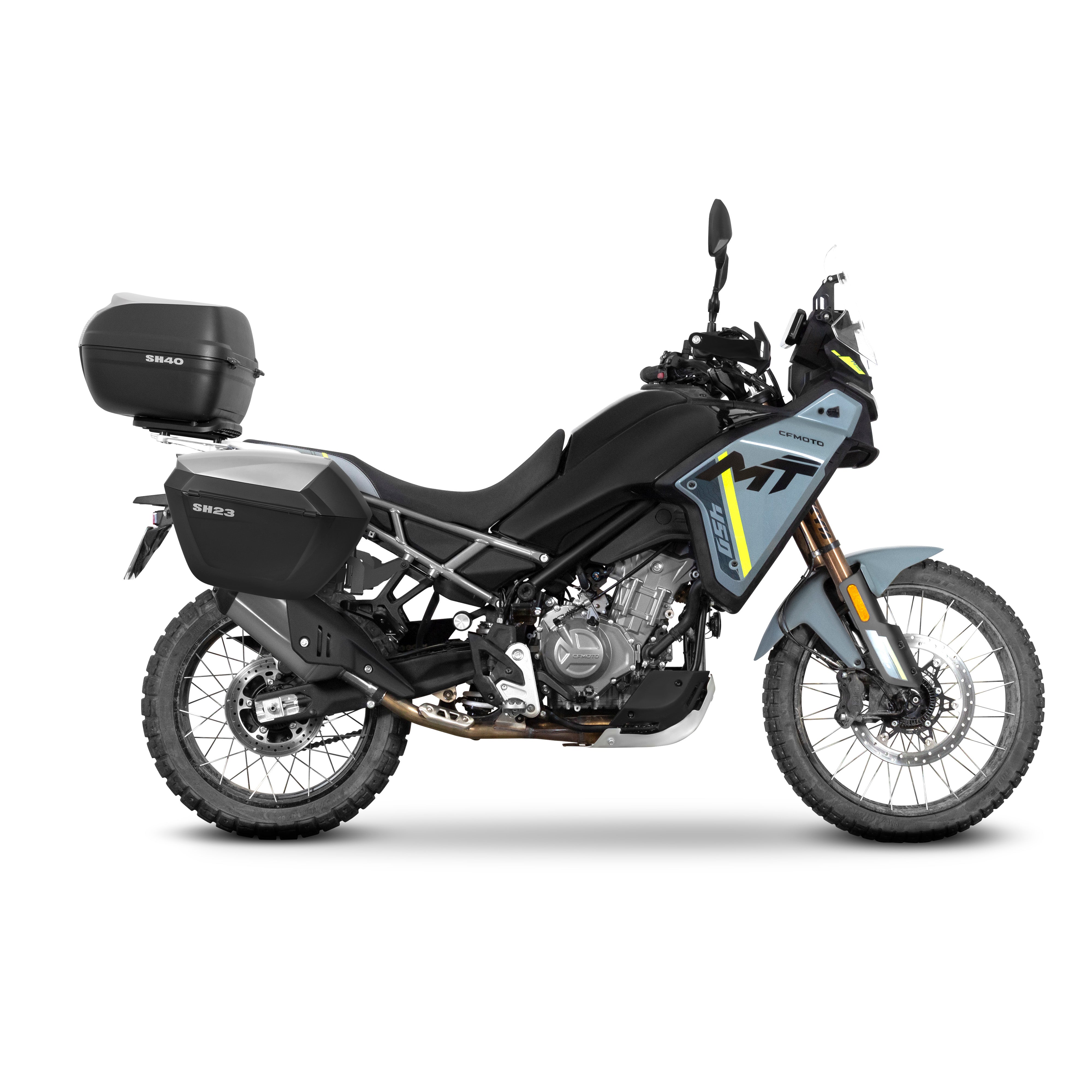 3P sistemos šoninio krepšio tvirtinimo rinkinys CF MOTO 450MT