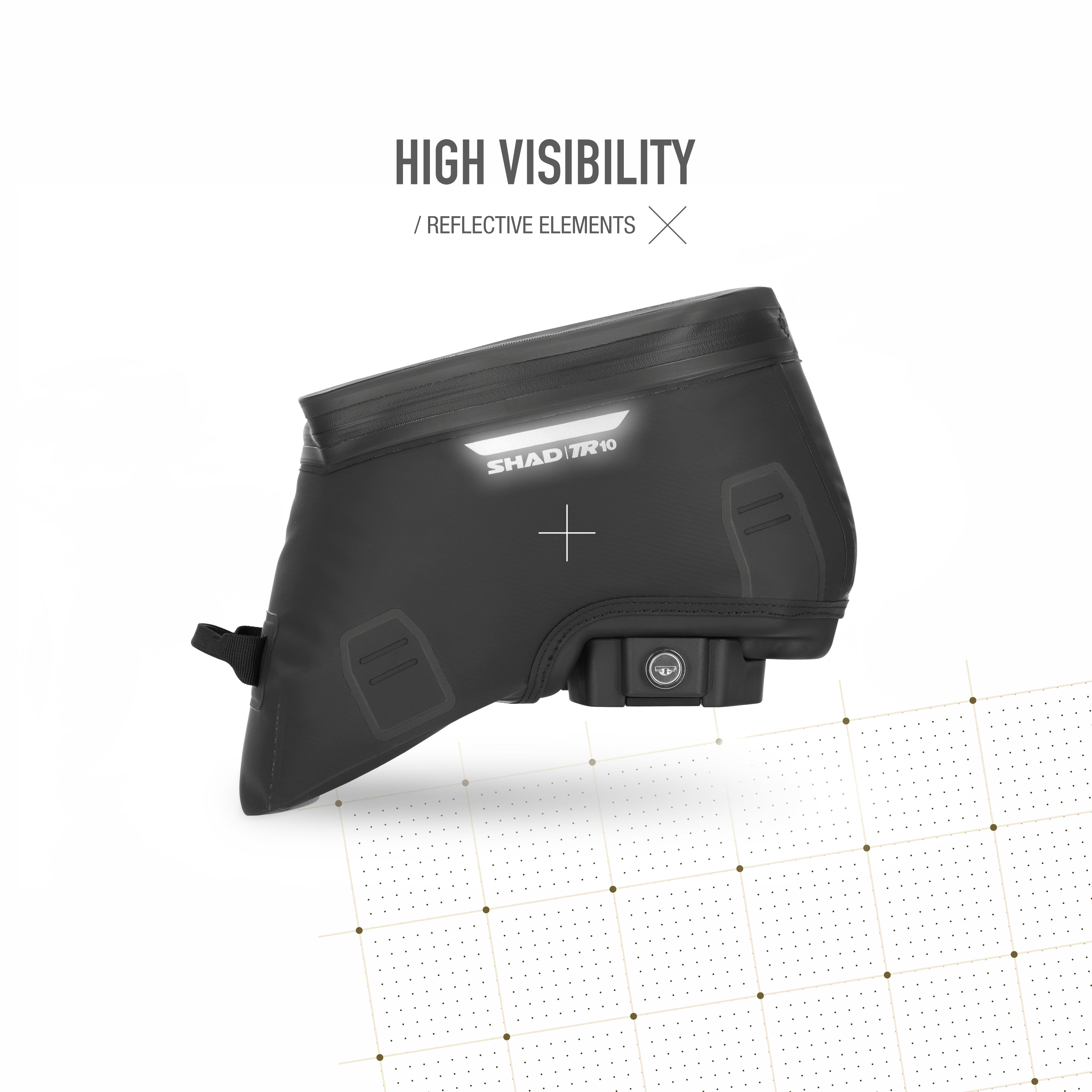 Click System WATERPROOF TANK BAG TR10CL