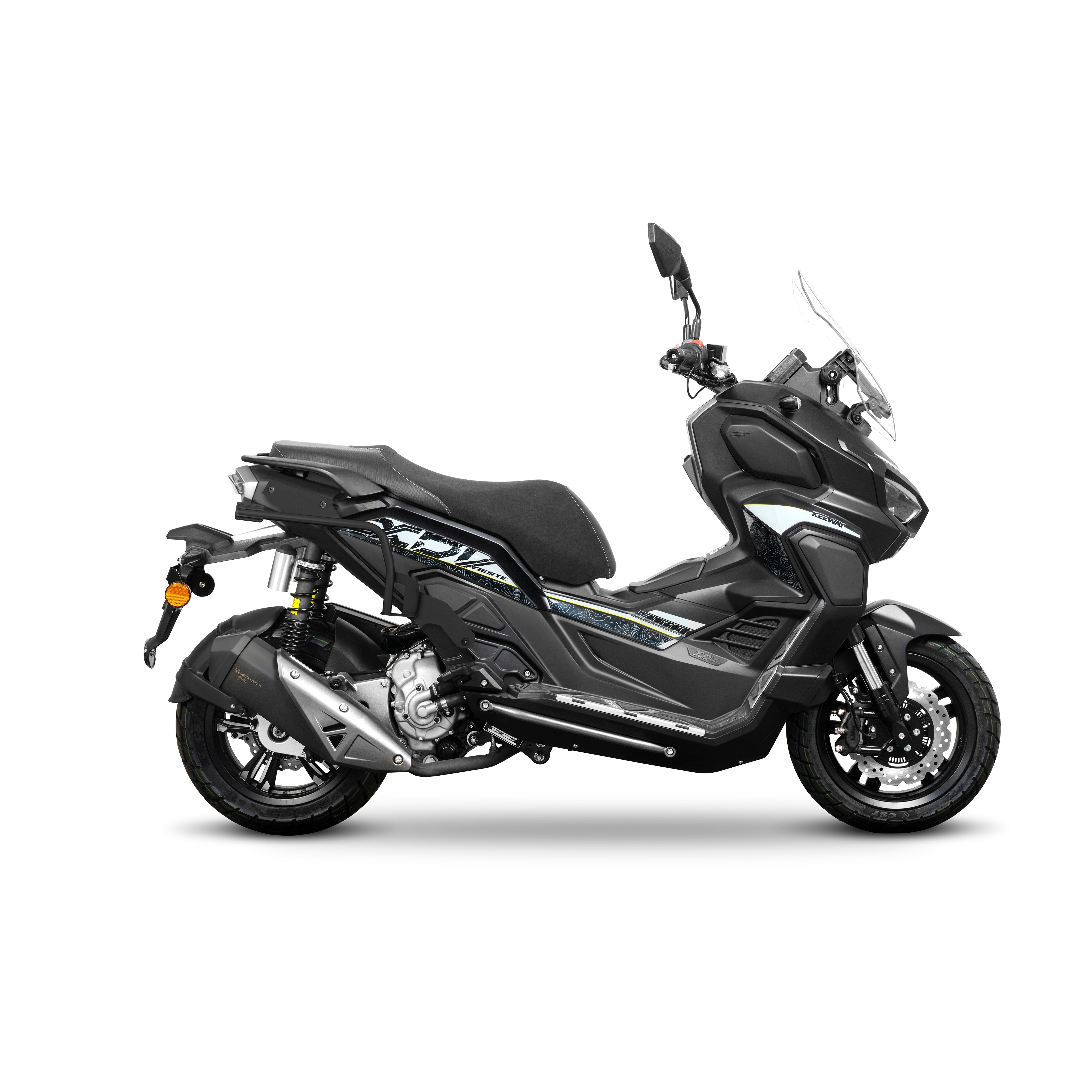 3P sistemos šoninio krepšio tvirtinimo rinkinys KEEWAY VIESTE XDV 125/300