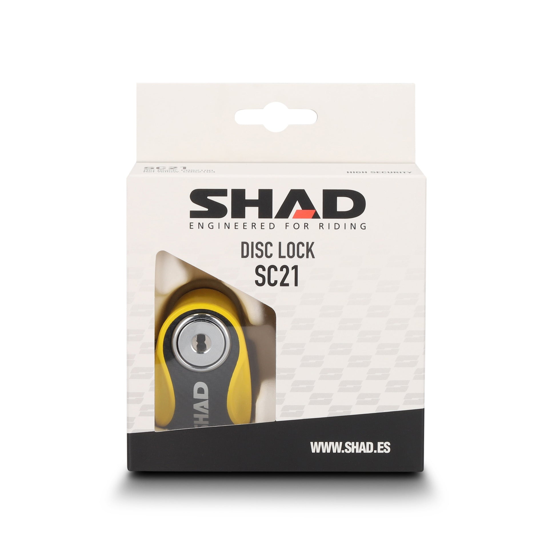 SC21 DISC LOCK – YELLOW