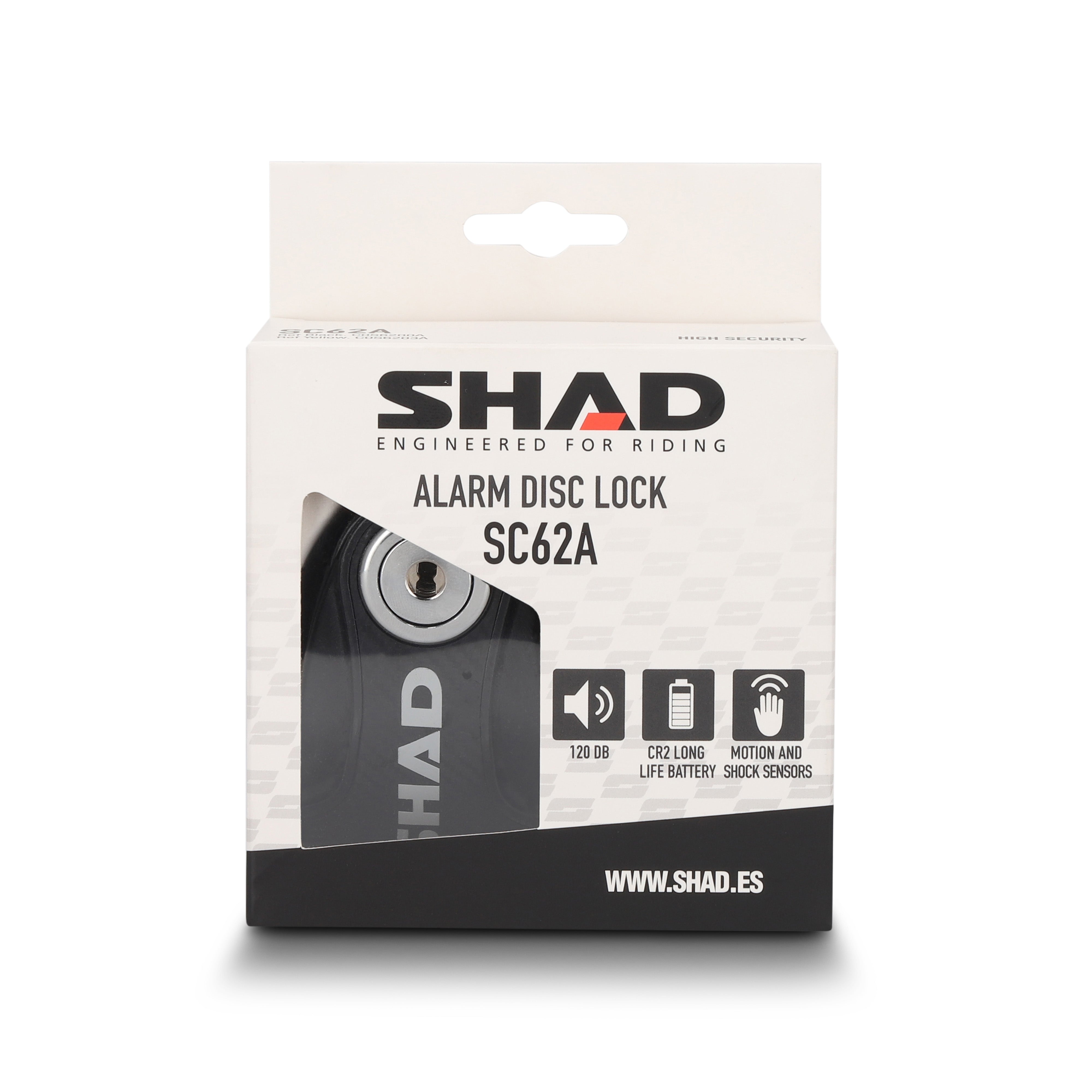 SC62A DISC LOCK - BLACK