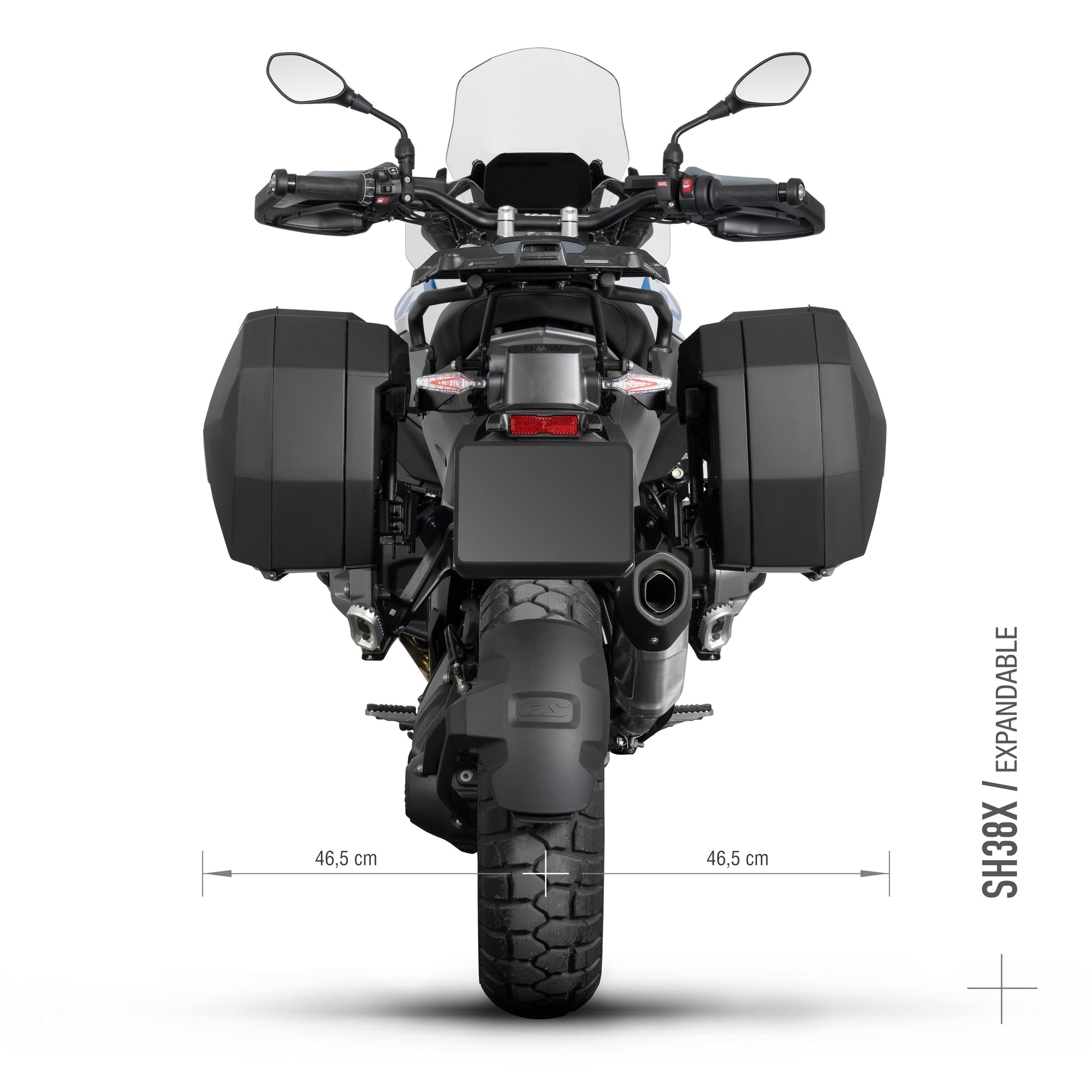 3P sistemos šoninio krepšio tvirtinimo rinkinys BMW R1300GS