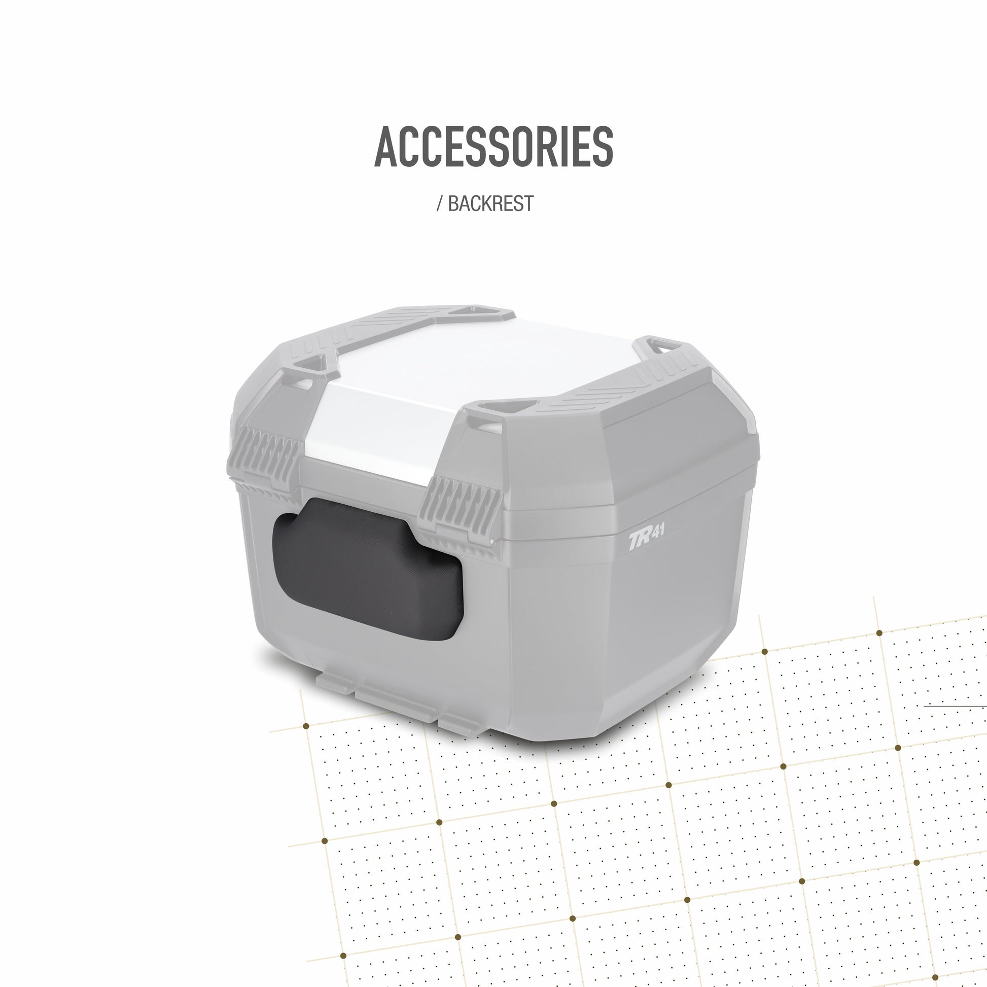 Galinė daiktadėžė TR41 TERRA ALUMINIUM