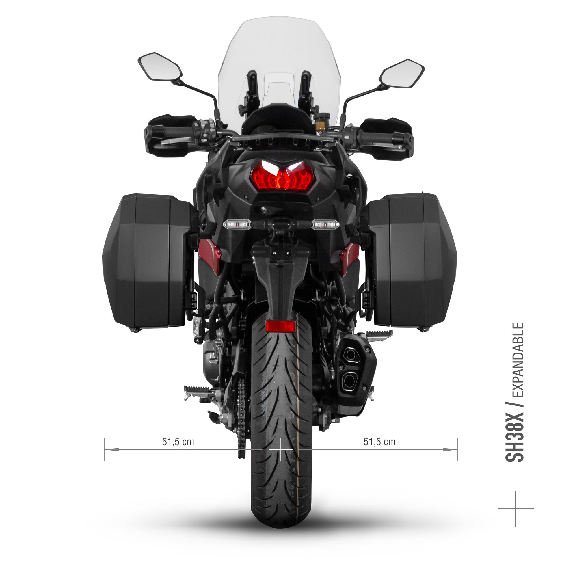 3P sistemos šoninio krepšio tvirtinimo rinkinys KAWASAKI VERSYS 1000/1100