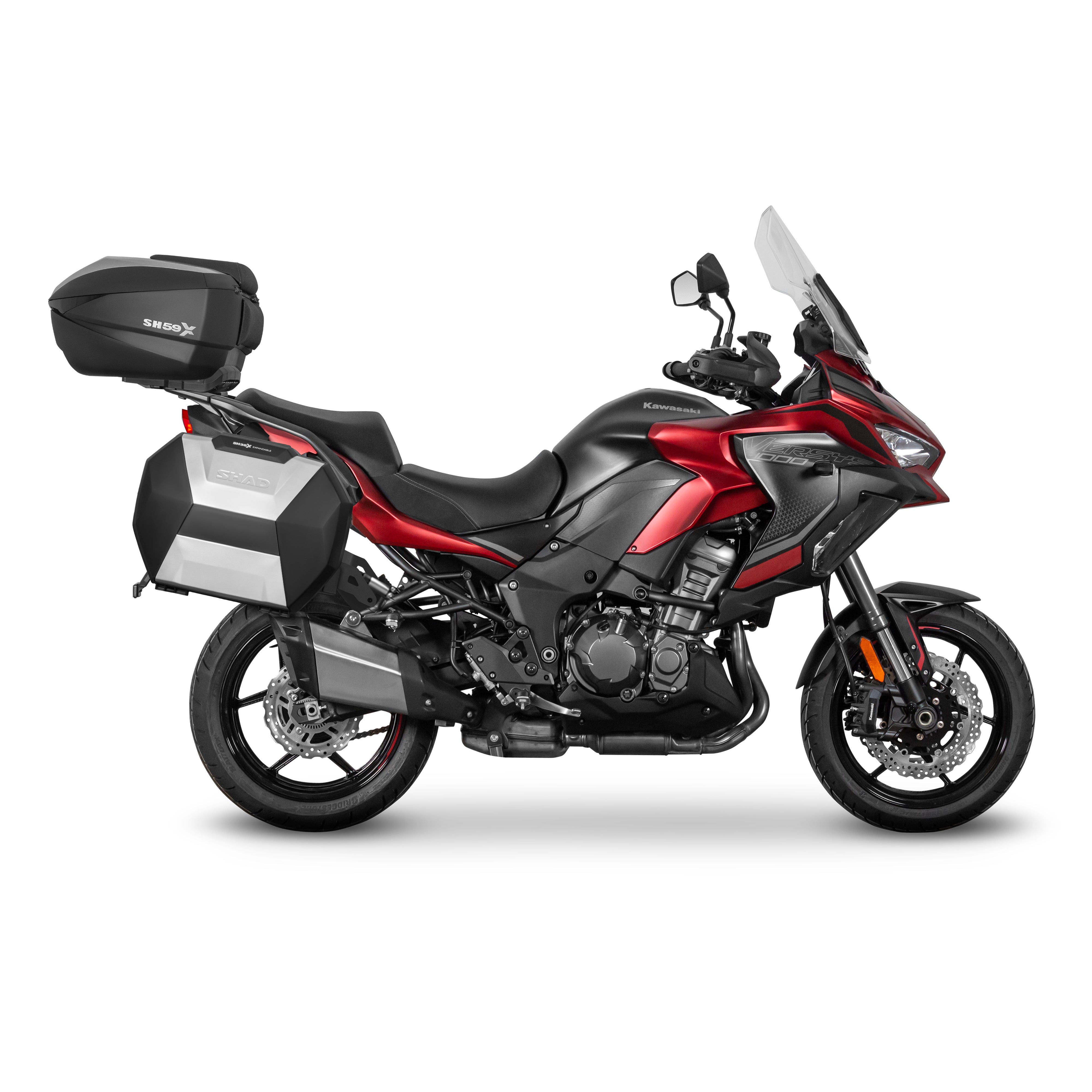 3P sistemos šoninio krepšio tvirtinimo rinkinys KAWASAKI VERSYS 1000/1100