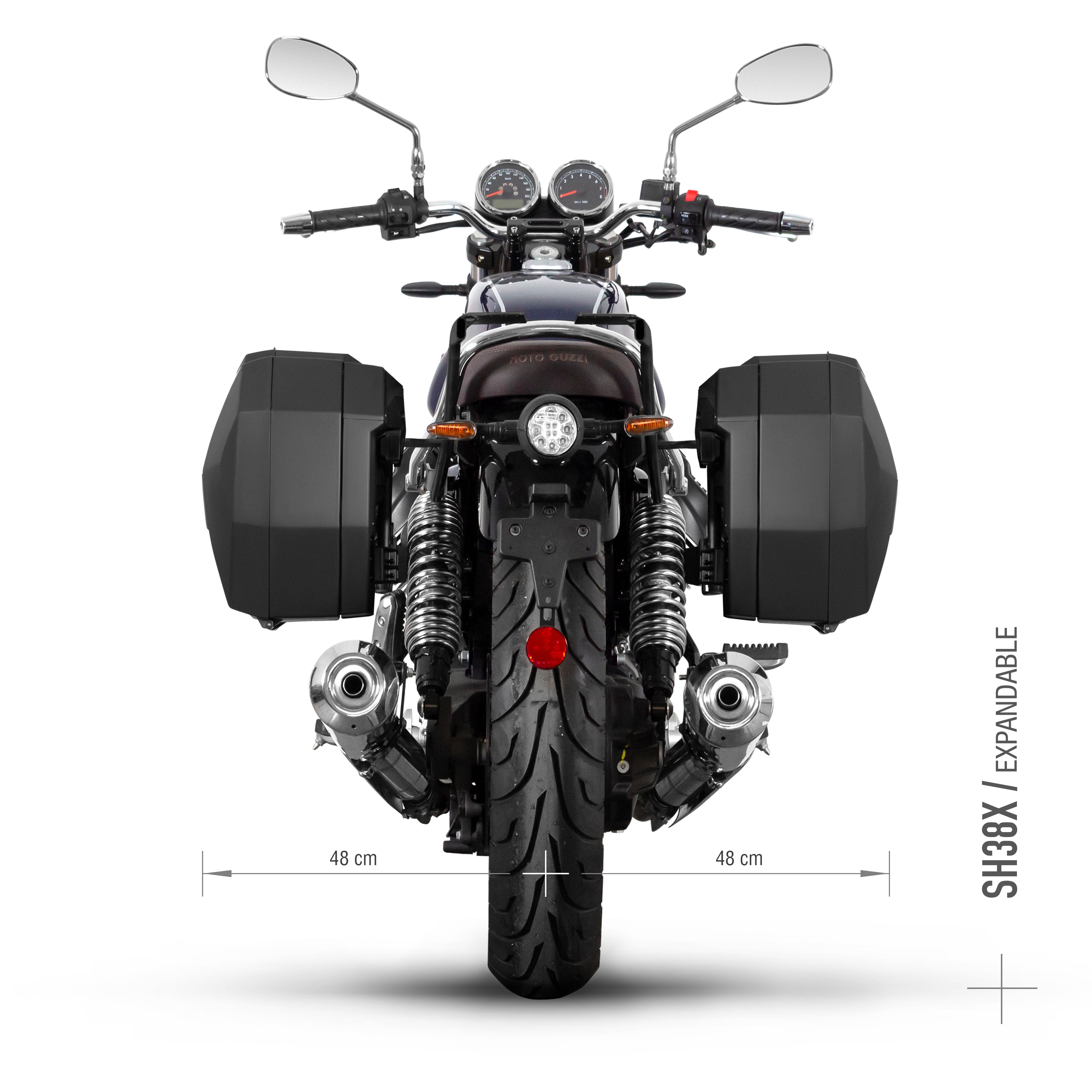 3P sistemos šoninio krepšio tvirtinimo rinkinys MOTO GUZZI V7 SPECIAL/STONE/CORSA